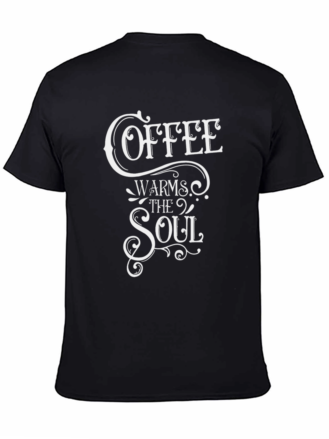 Coffee Warms The Soul Graphic T-Shirt
