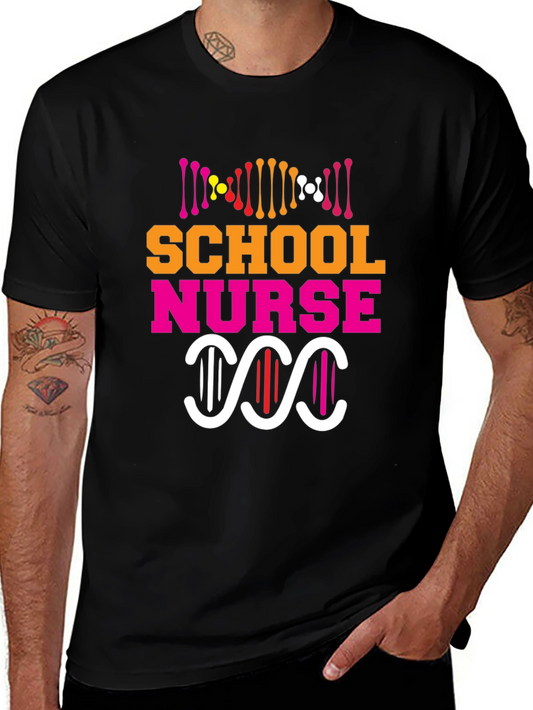 School Nurse Graphic T-Shirt - Medical Humor
