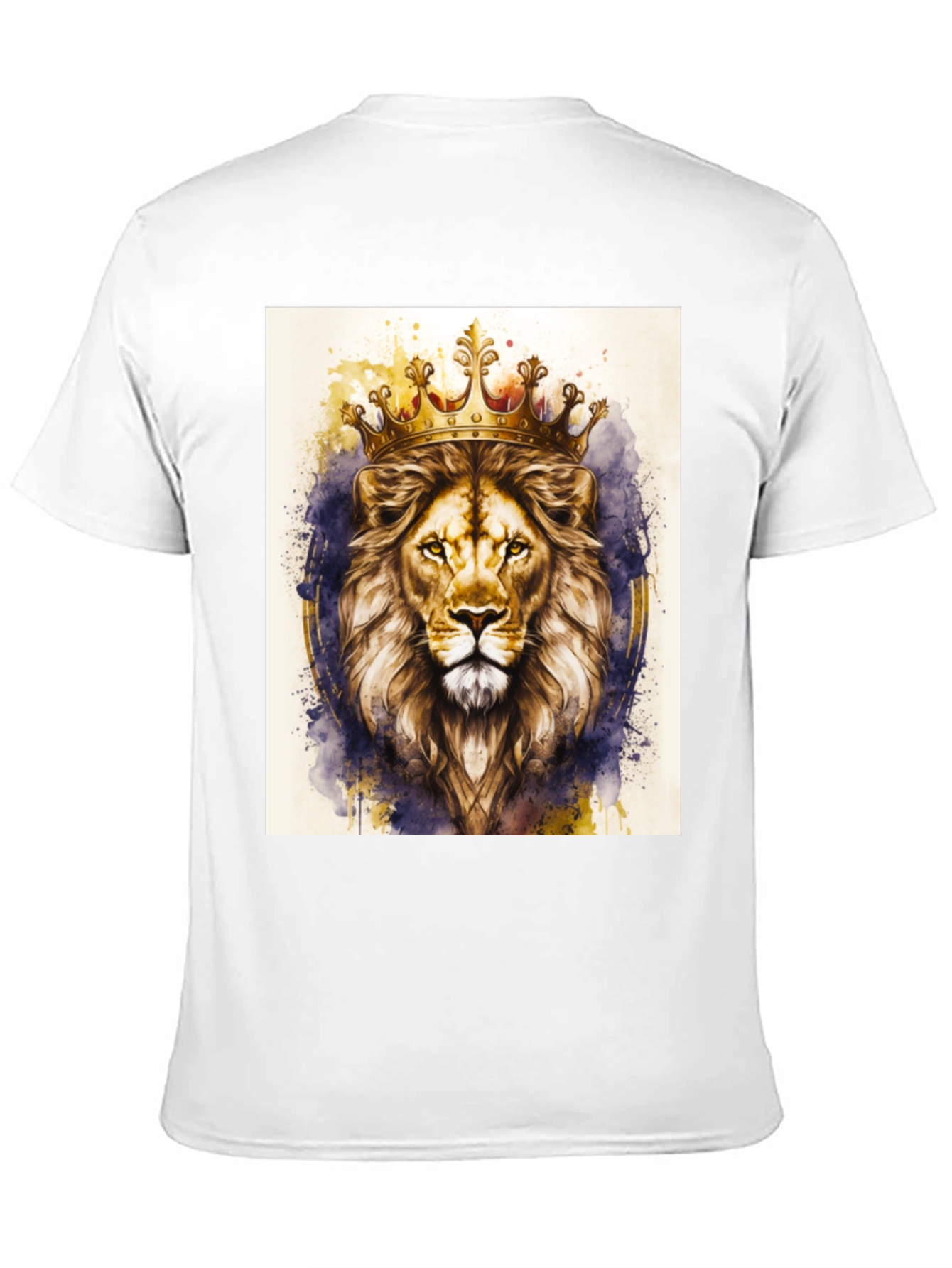 Lion King Graphic Tee - Black Cotton T-Shirt