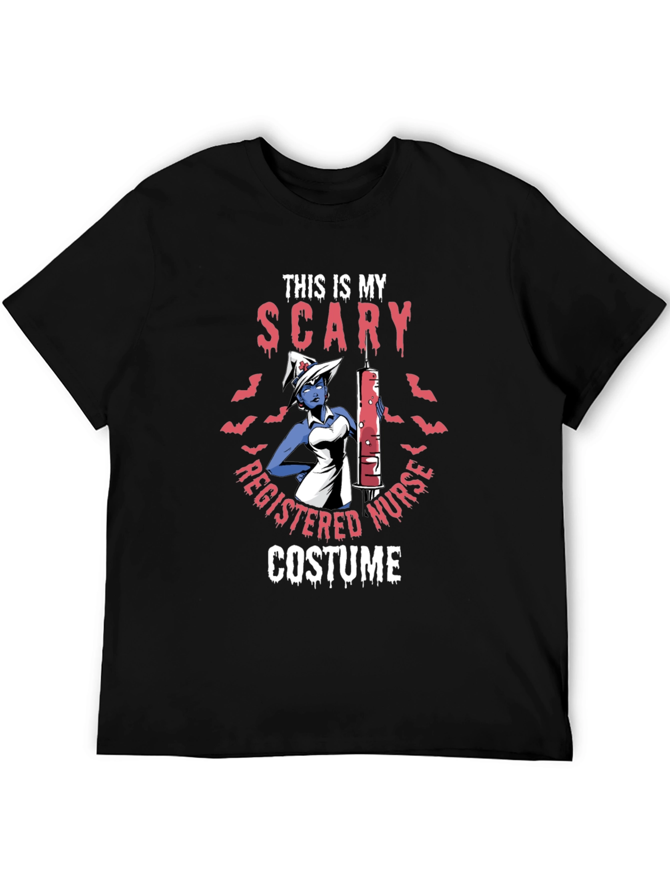 Scary Nurse Halloween Costume T-Shirt