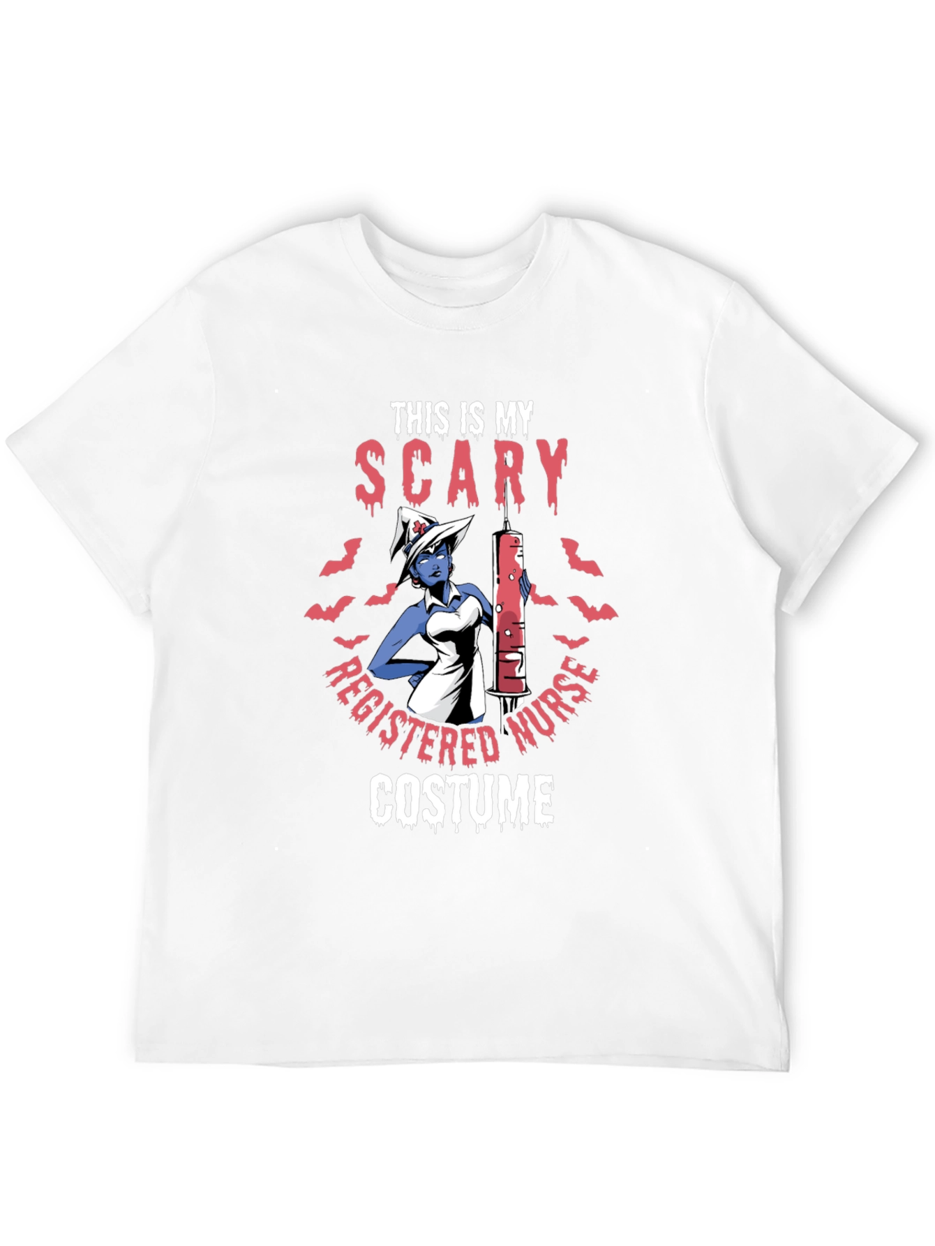 Scary Nurse Halloween Costume T-Shirt