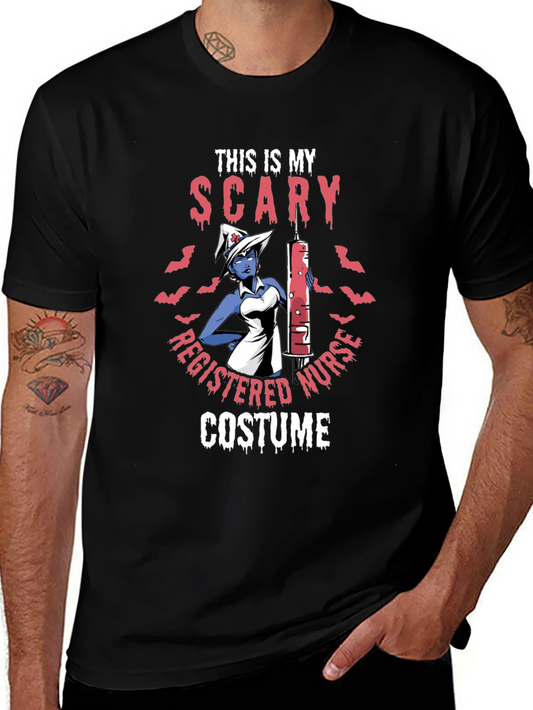 Scary Nurse Halloween Costume T-Shirt