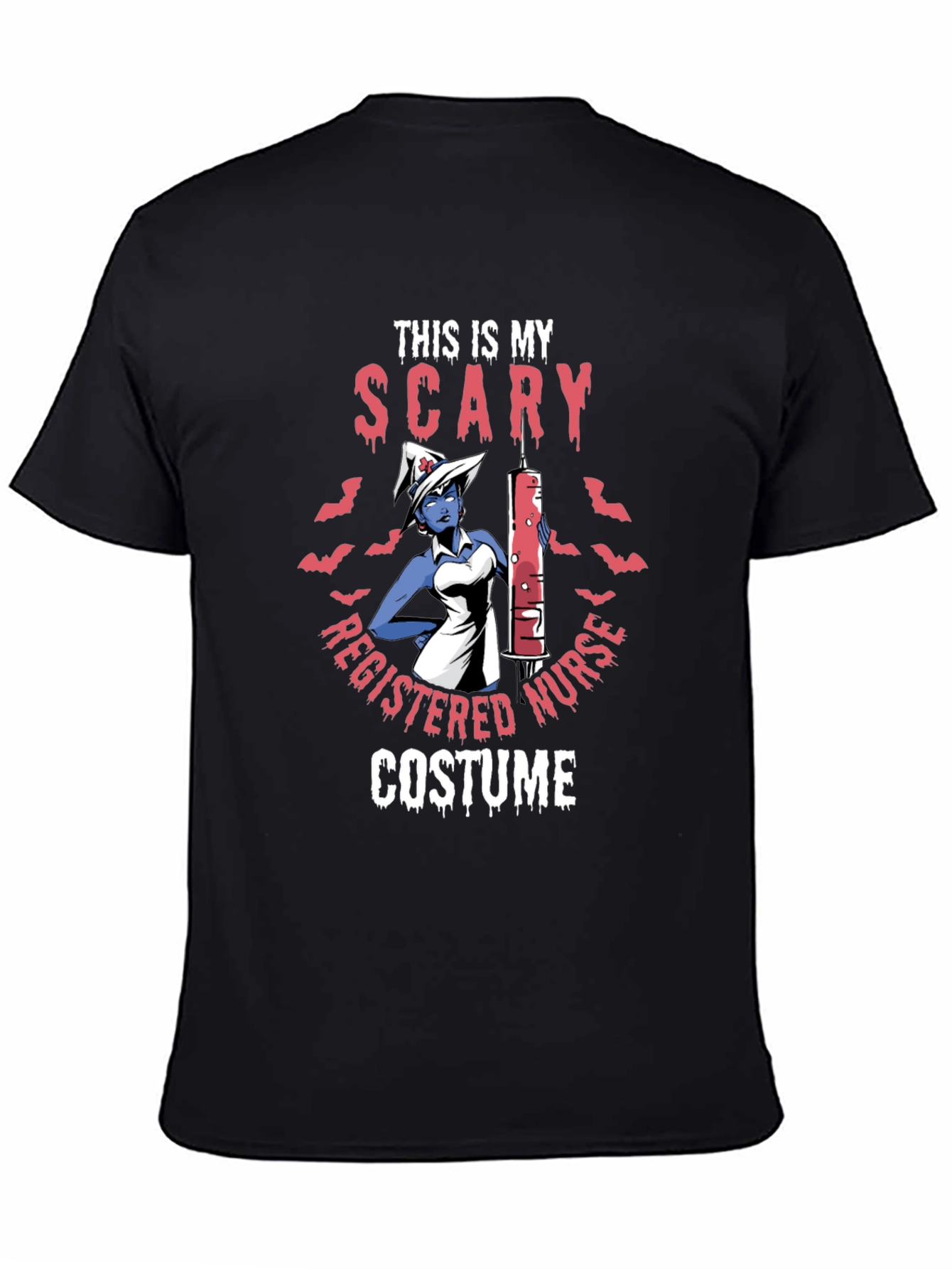 Scary Nurse Halloween Costume T-Shirt