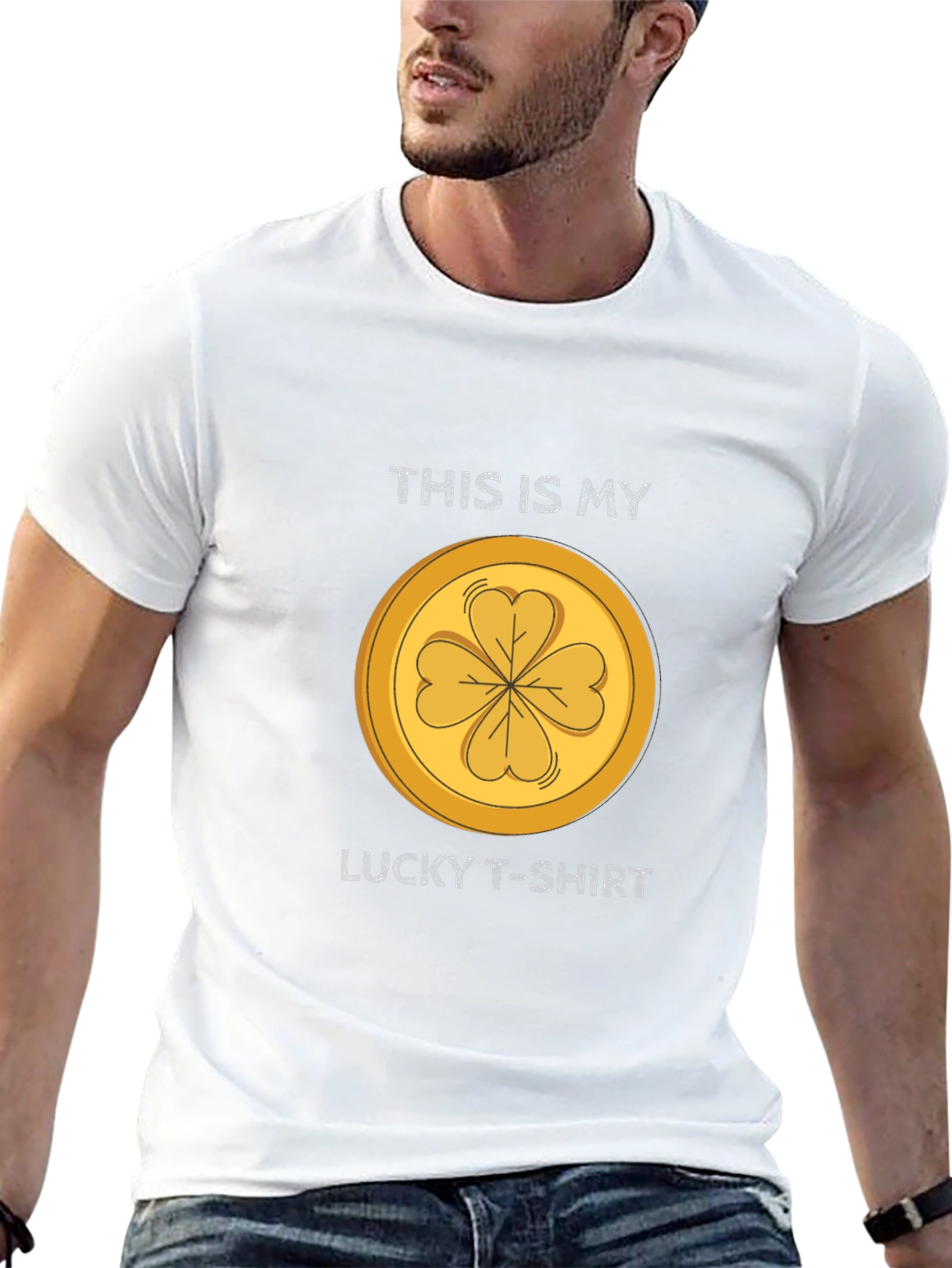 Lucky T-Shirt: St. Patricks Day Clover