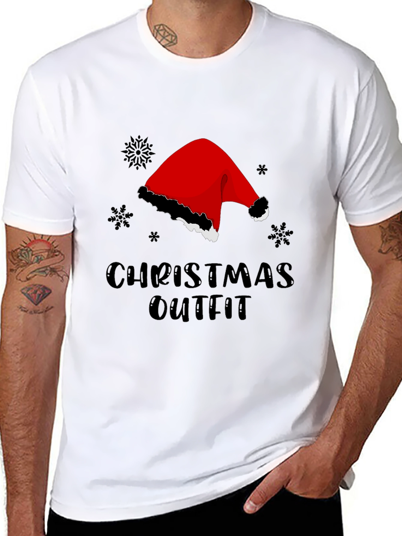 Christmas Outfit Graphic Tee