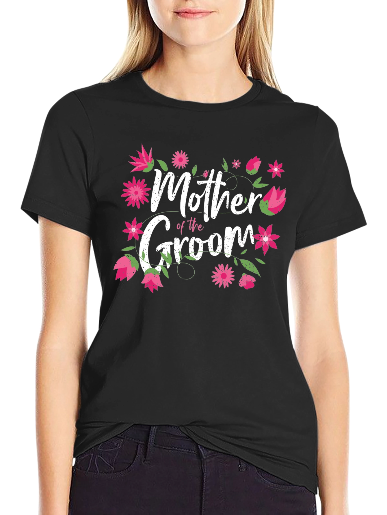 Mother of the Groom Floral T-Shirt