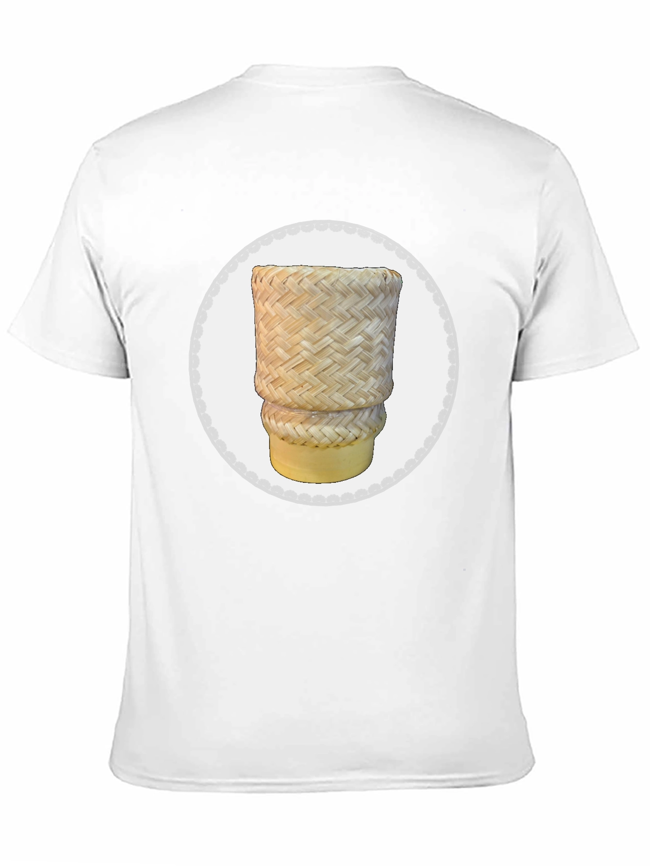 Woven Rice Basket T-Shirt
