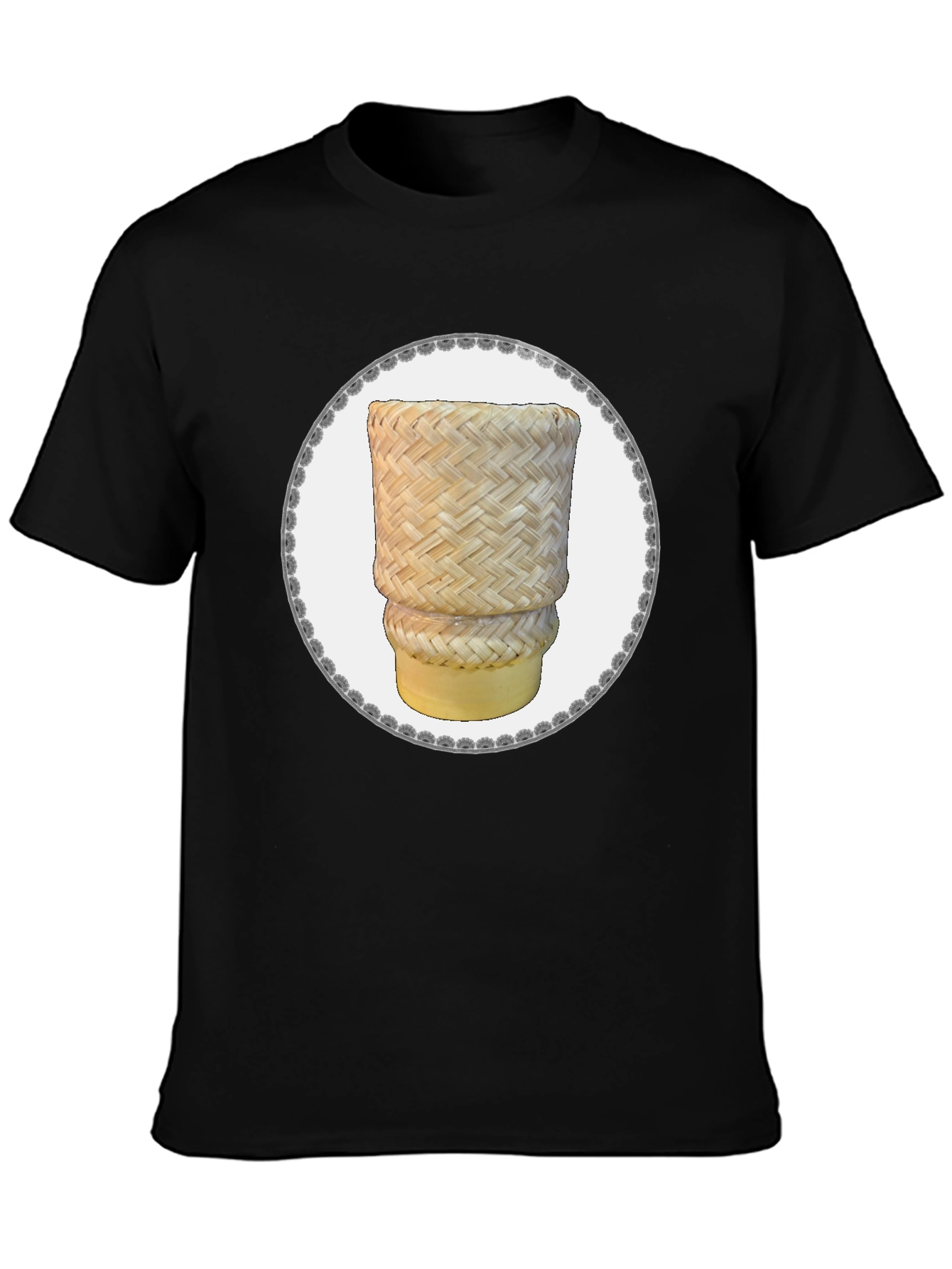 Woven Rice Basket T-Shirt