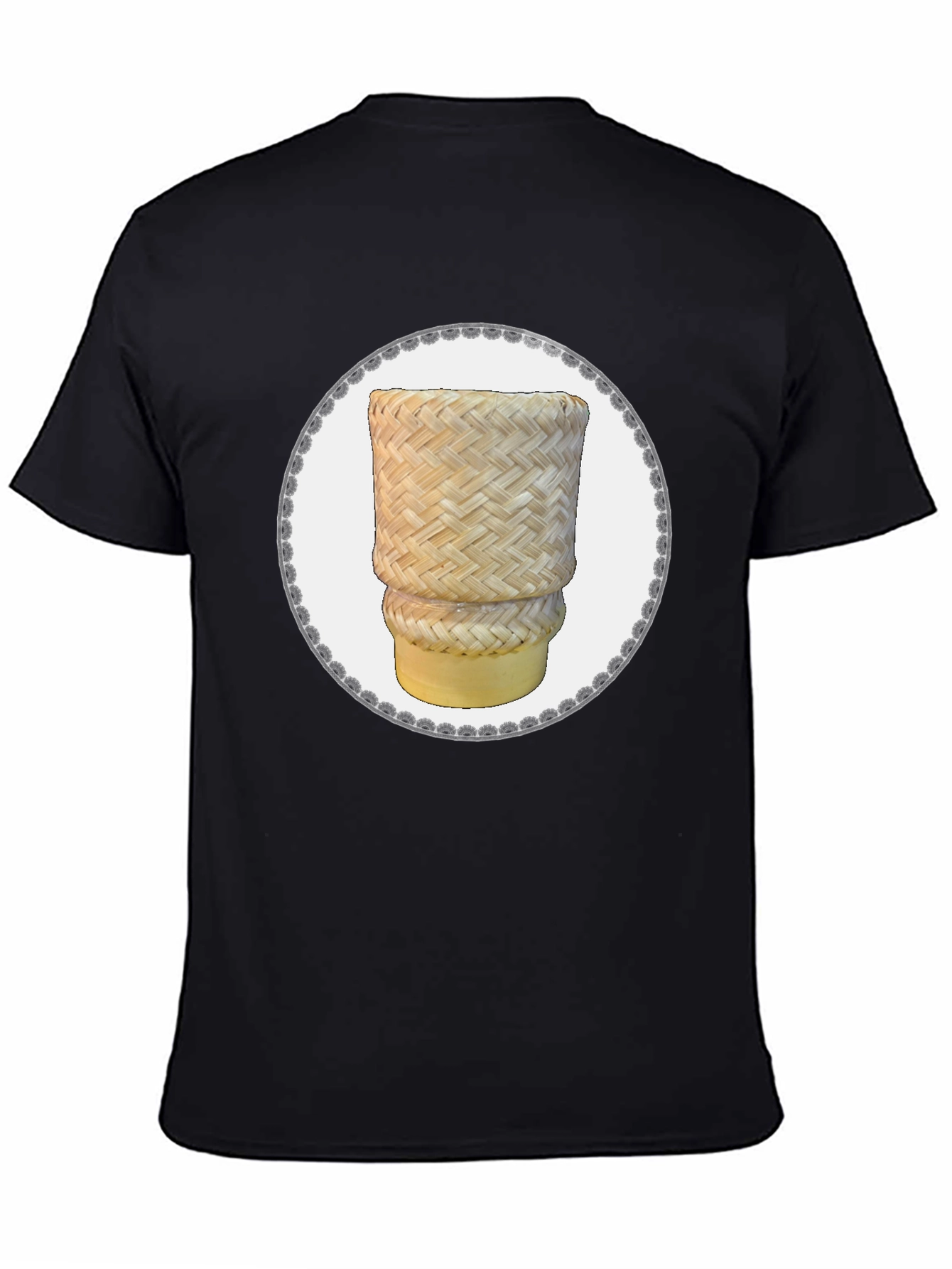 Woven Rice Basket T-Shirt