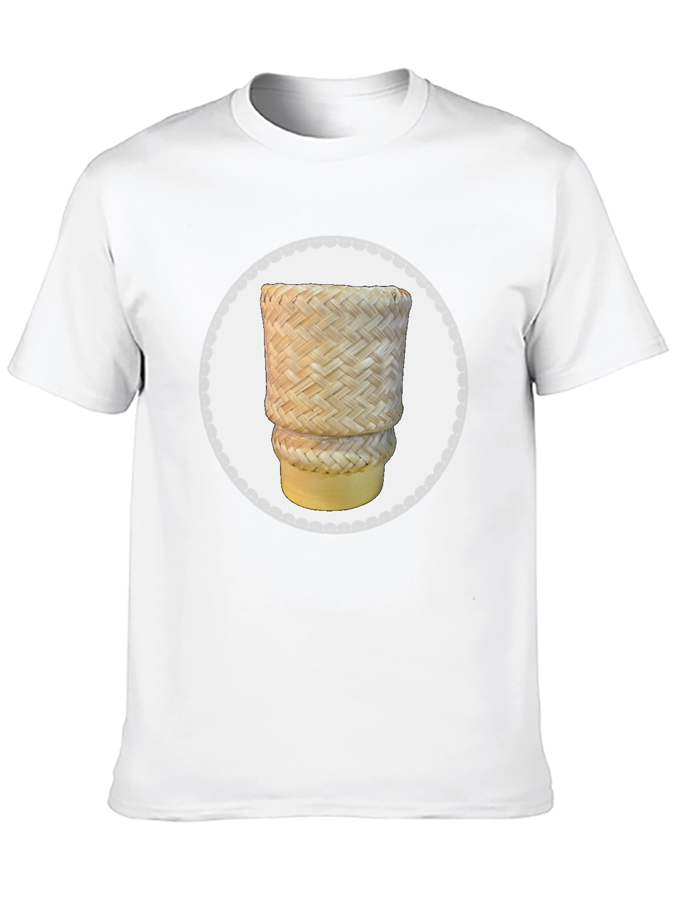 Woven Rice Basket T-Shirt