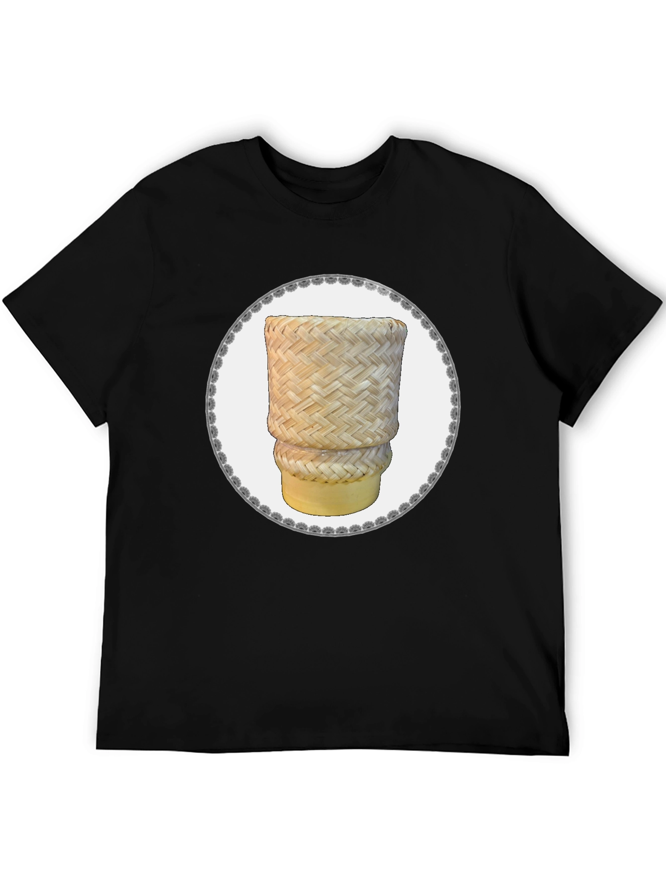 Woven Rice Basket T-Shirt