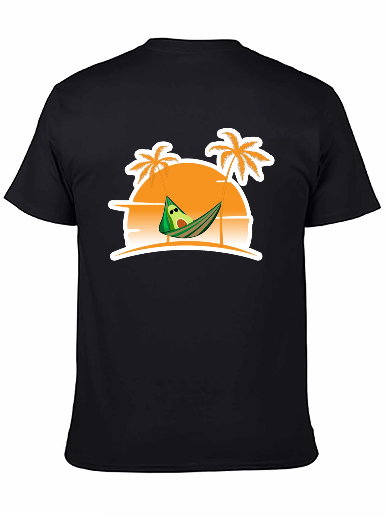 Relaxing Avocado Beach T-Shirt