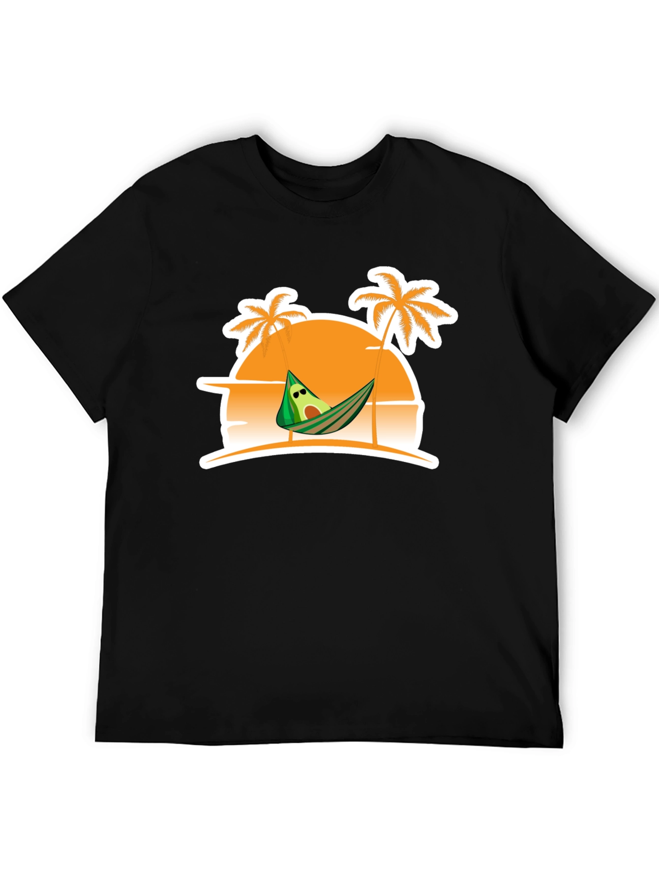 Relaxing Avocado Beach T-Shirt