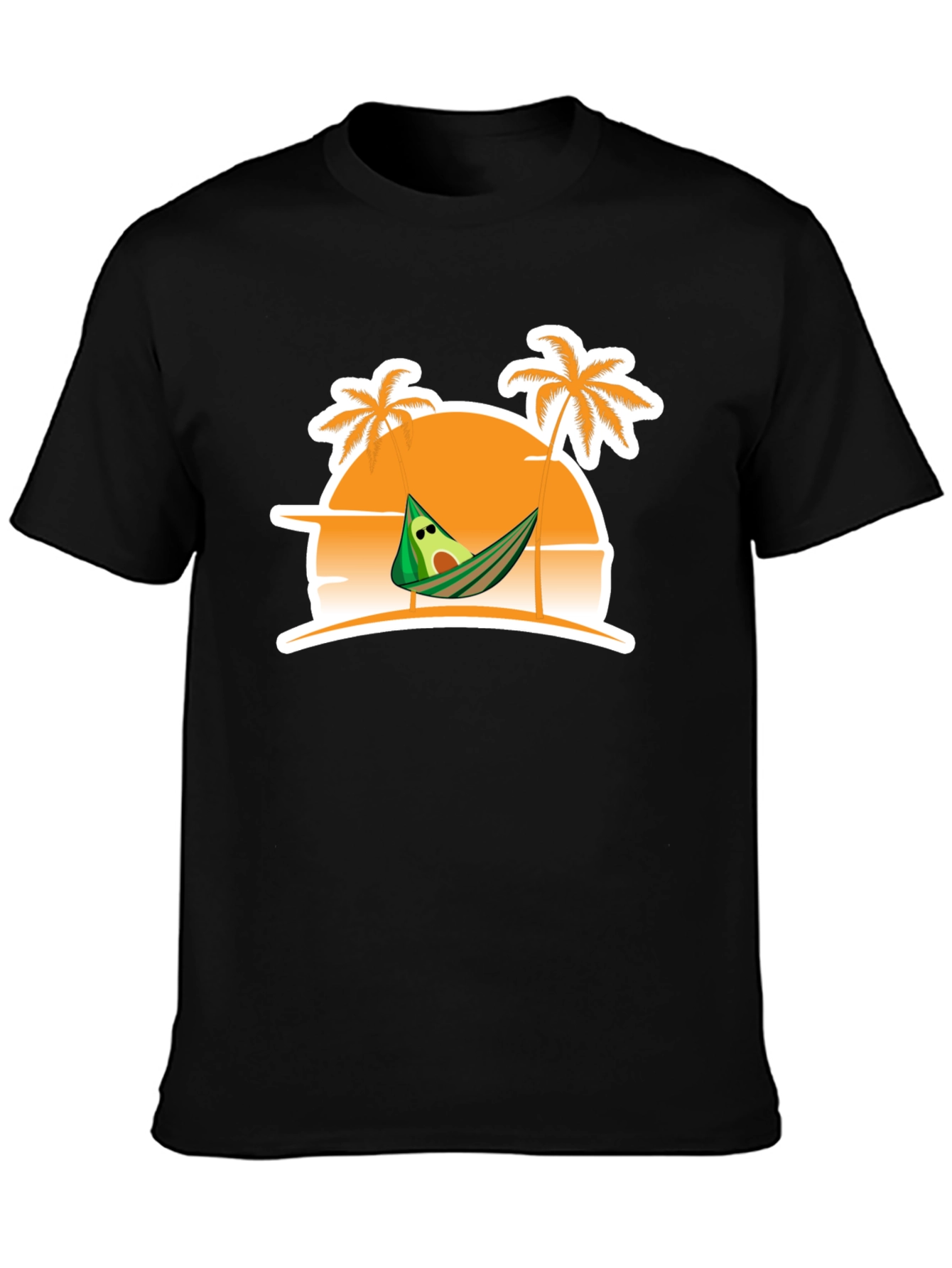 Relaxing Avocado Beach T-Shirt
