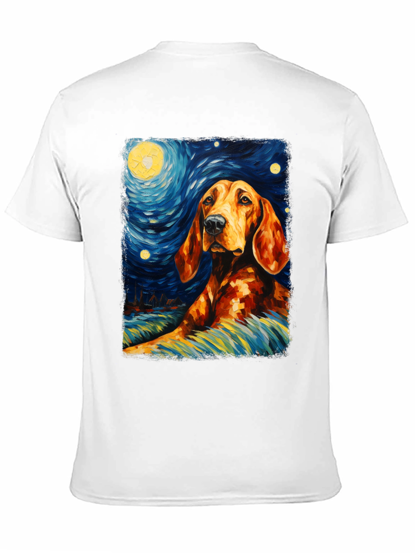Starry Night Dachshund T-Shirt