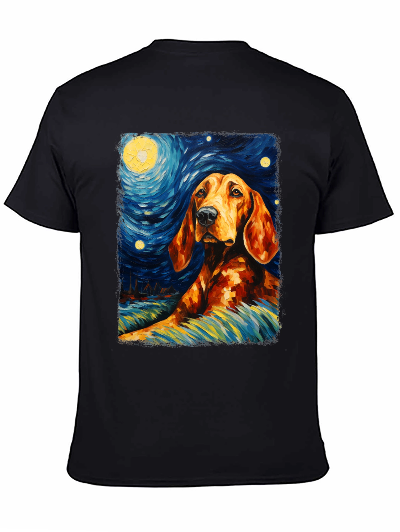 Starry Night Dachshund T-Shirt