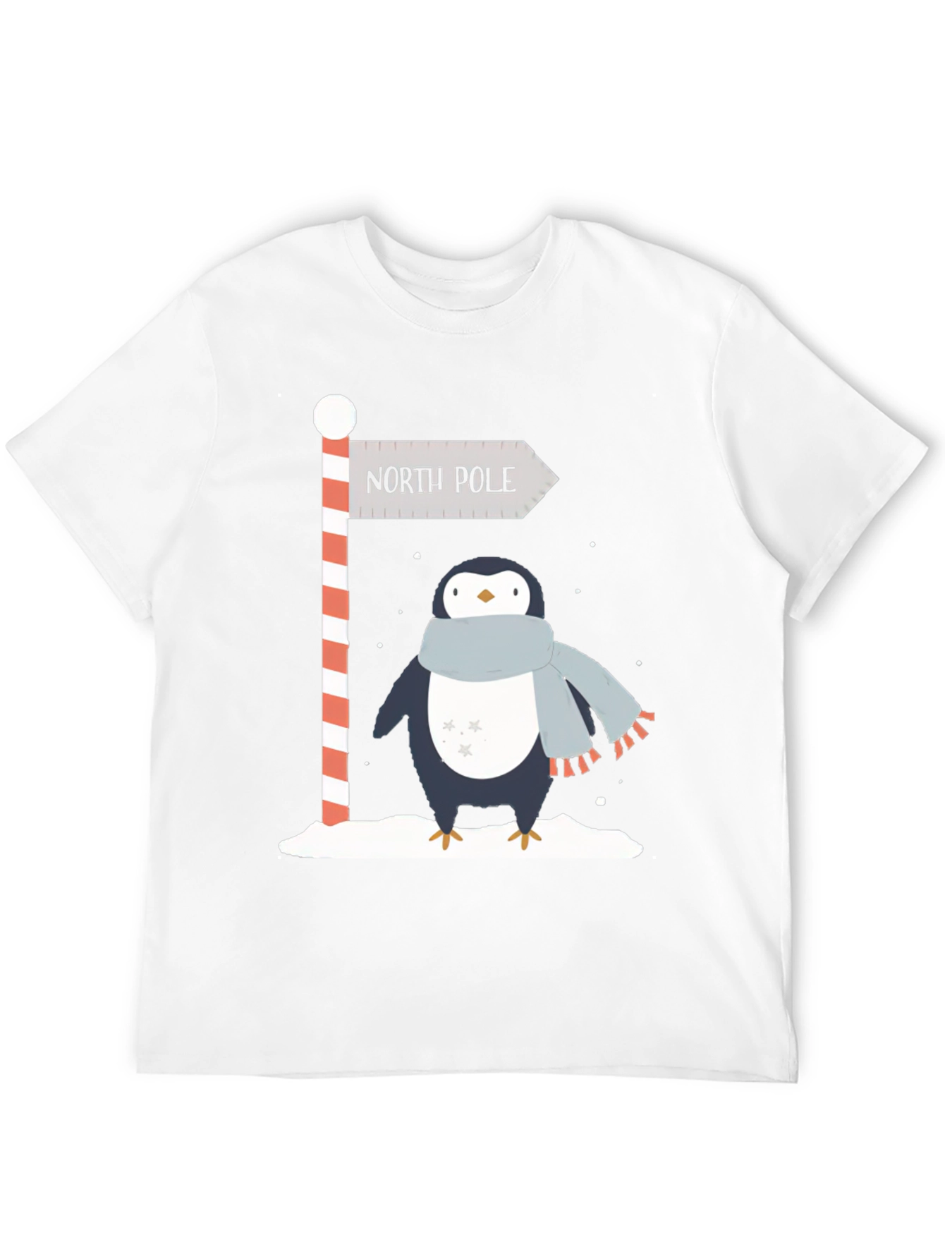North Pole Penguin Graphic Tee