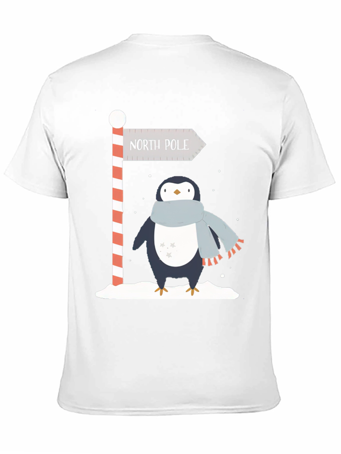 North Pole Penguin Graphic Tee