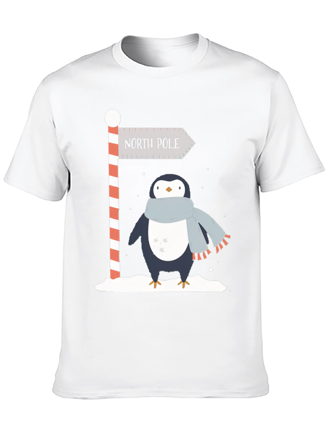 North Pole Penguin Graphic Tee