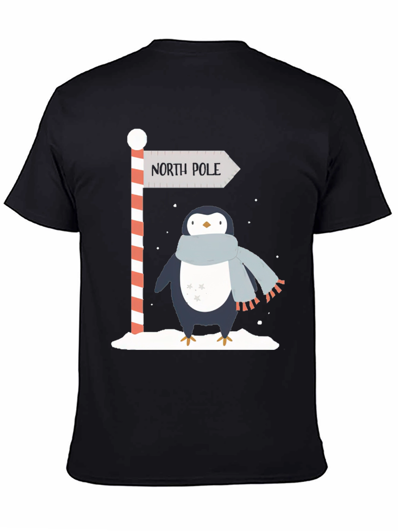 North Pole Penguin Graphic Tee