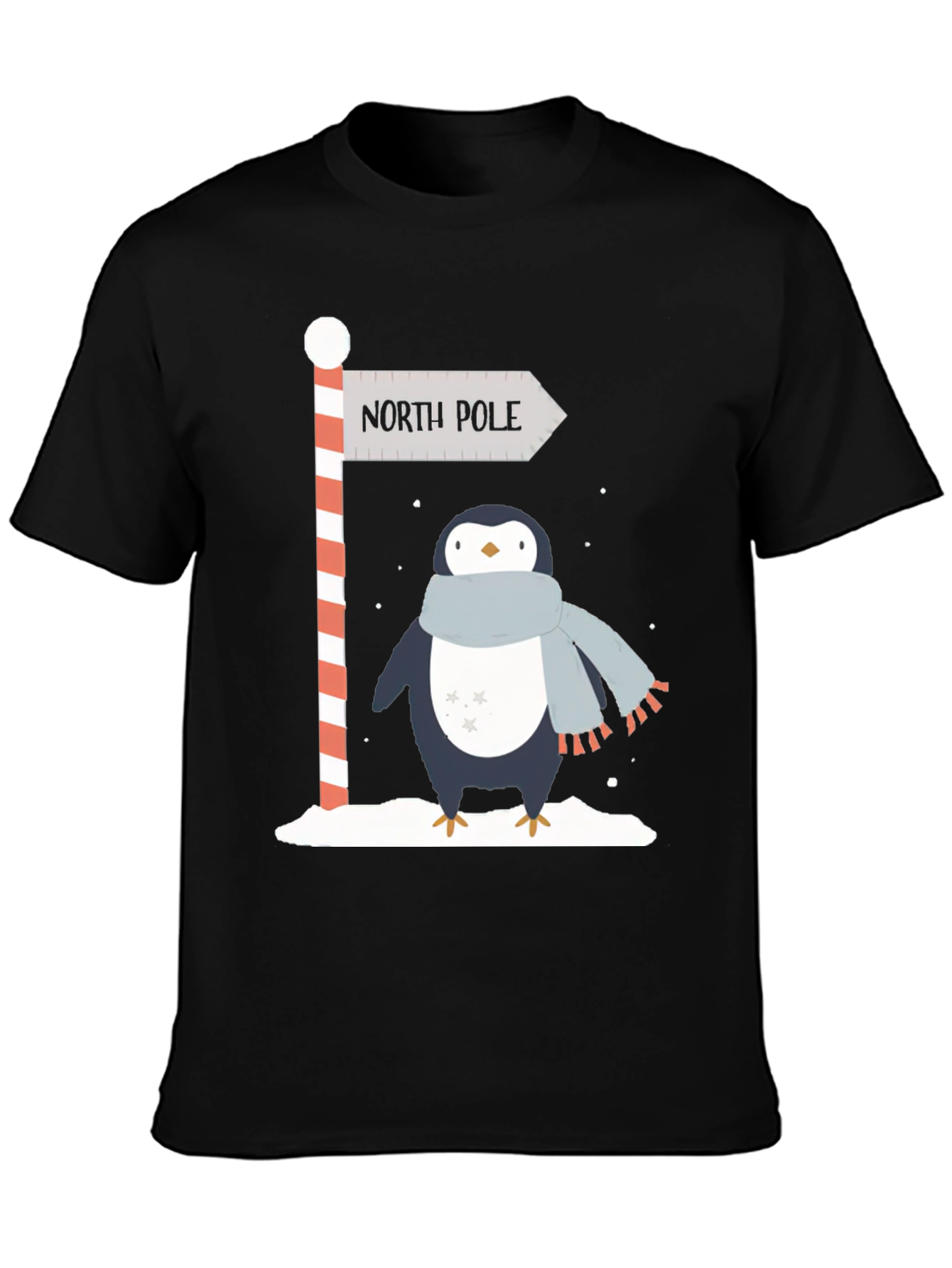 North Pole Penguin Graphic Tee