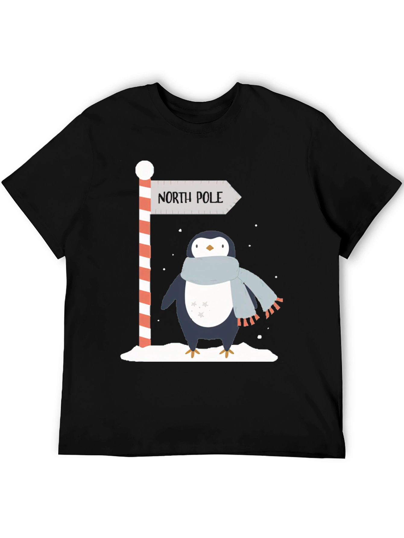 North Pole Penguin Graphic Tee