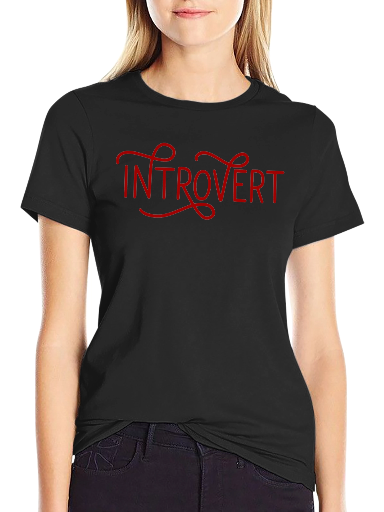 Introvert Graphic Tee - Stylish and Comfortable