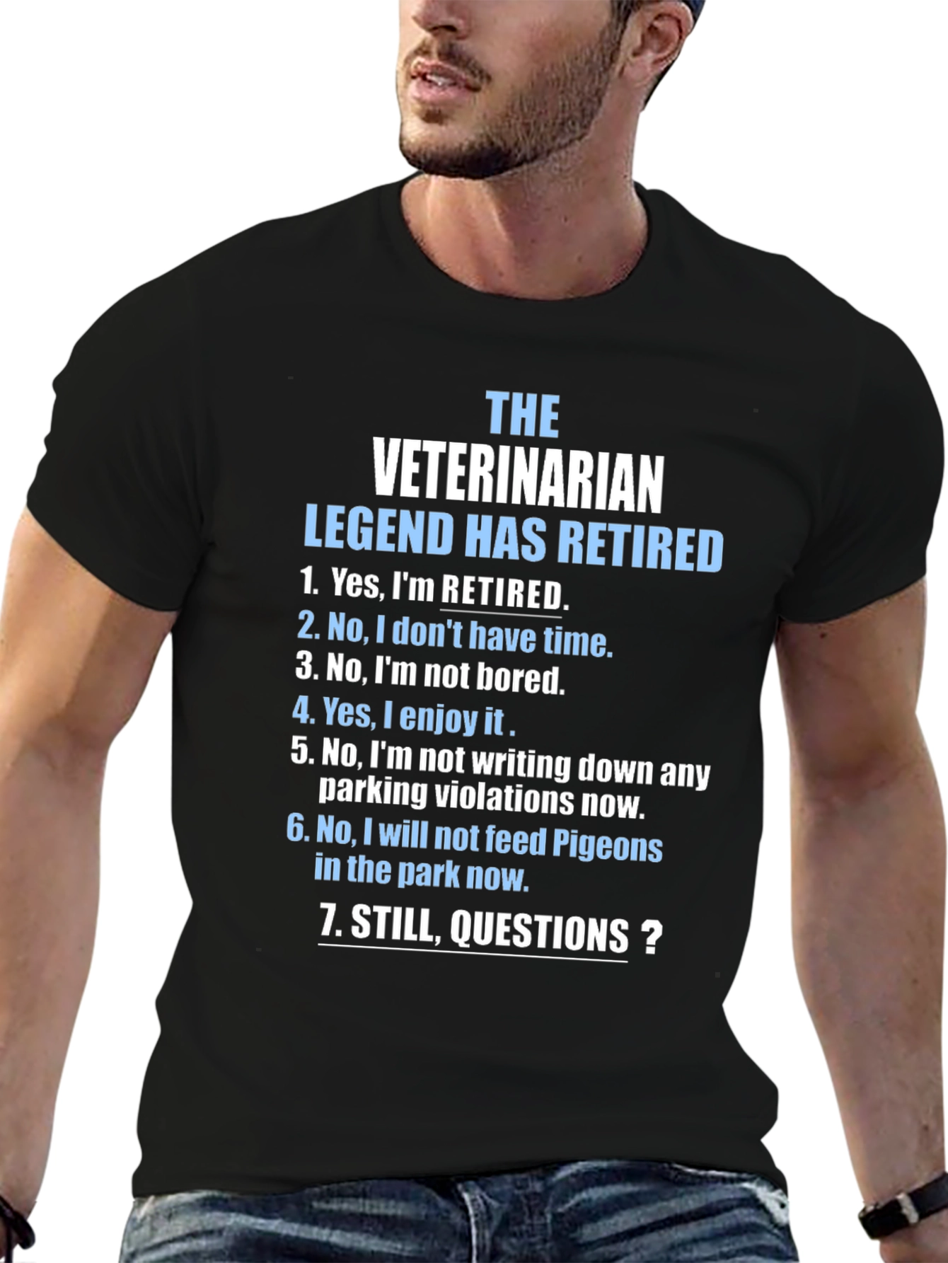 Retired Veterinarian Legend T-Shirt