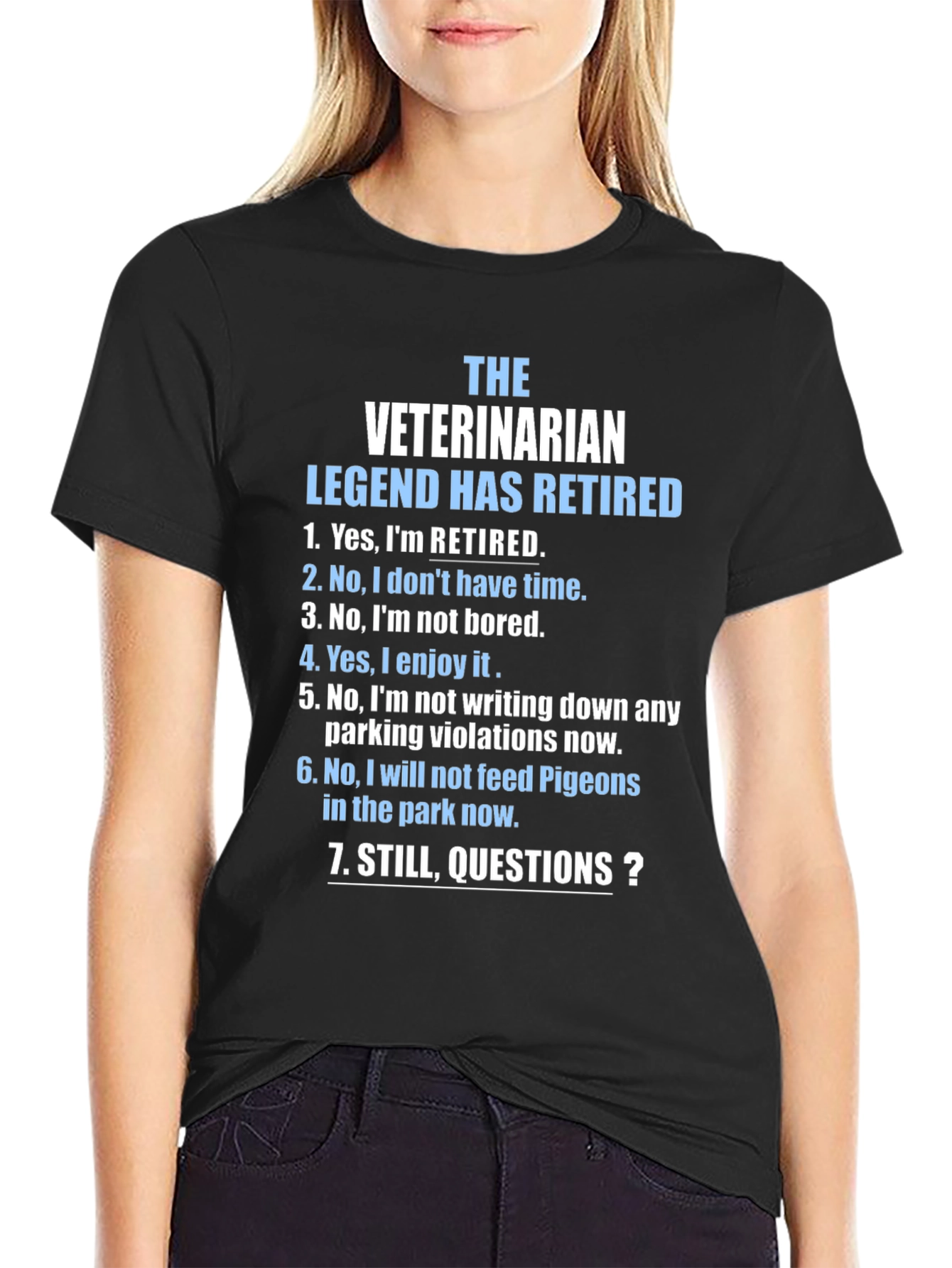 Retired Veterinarian Legend T-Shirt