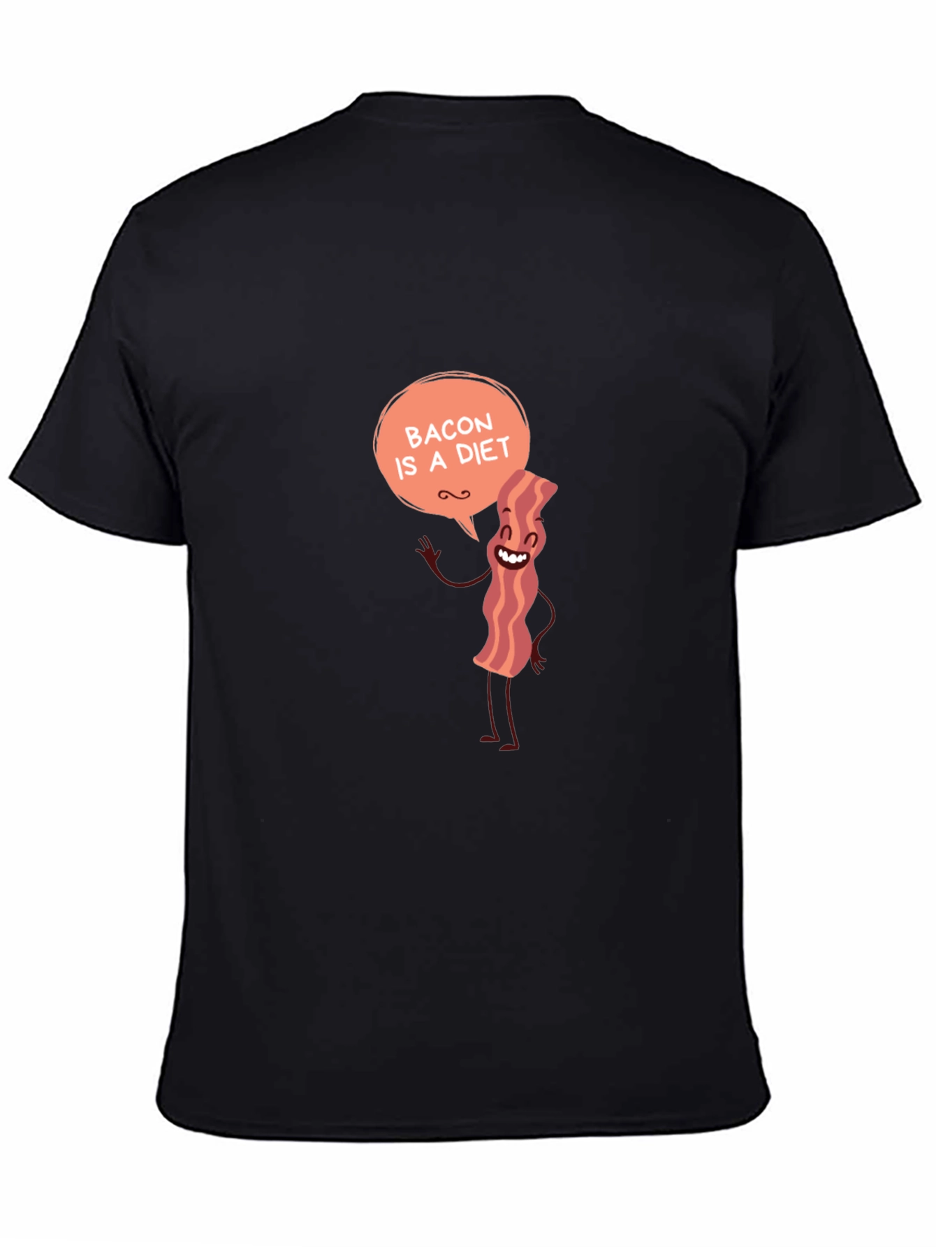 Bacon Diet T-Shirt Funny Foodie Tee
