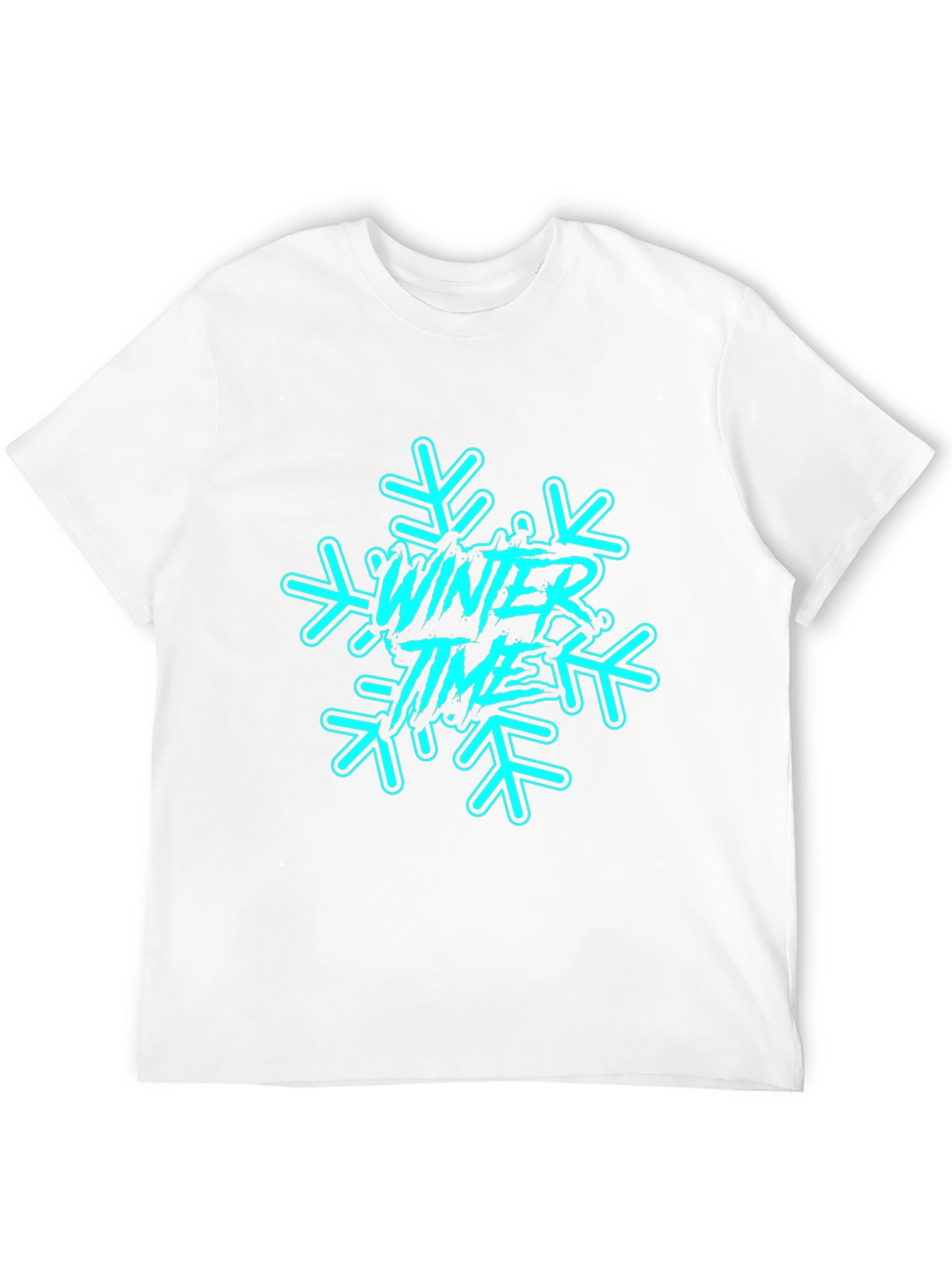 Winter Time Graphic Tee - Black