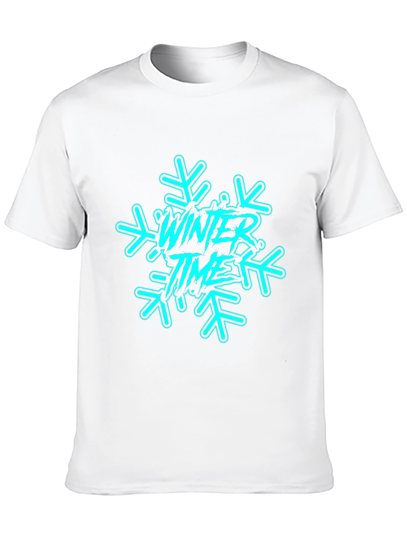 Winter Time Graphic Tee - Black