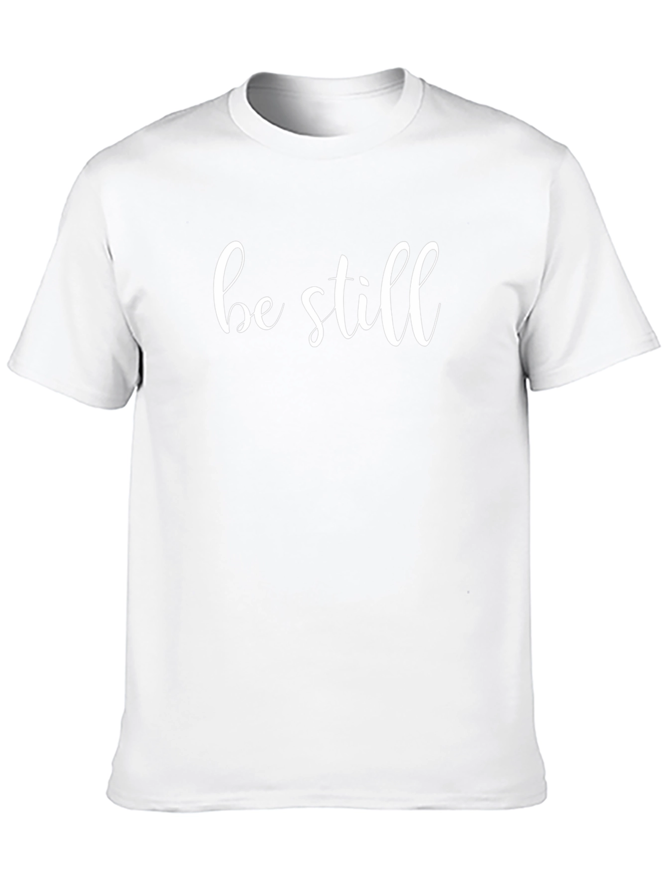 Be Still Graphic Tee - Mens Black T-Shirt
