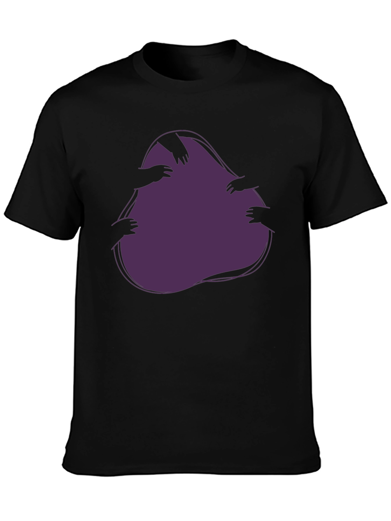 Mystic Hands Graphic T-Shirt - Black
