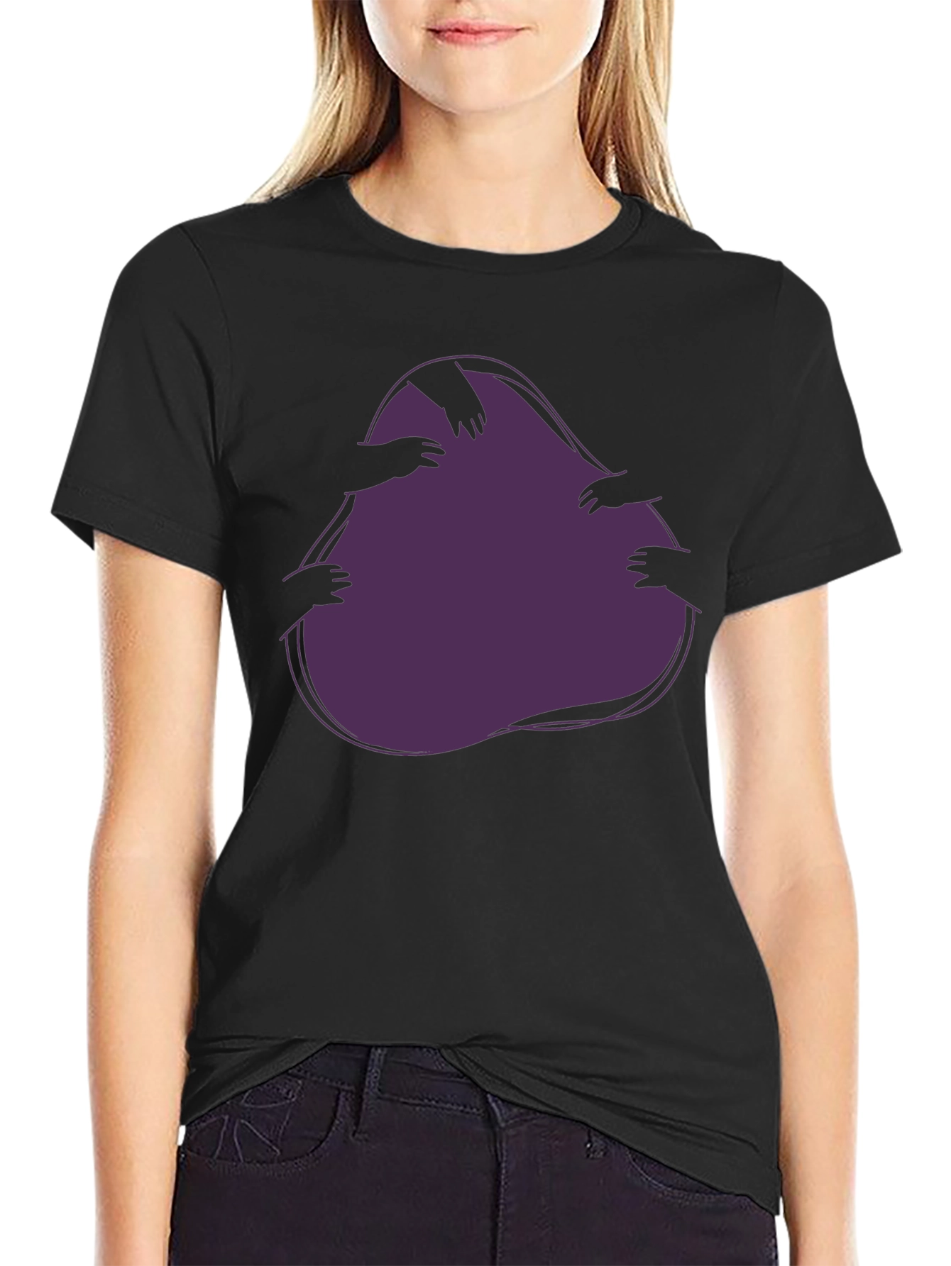 Mystic Hands Graphic T-Shirt - Black