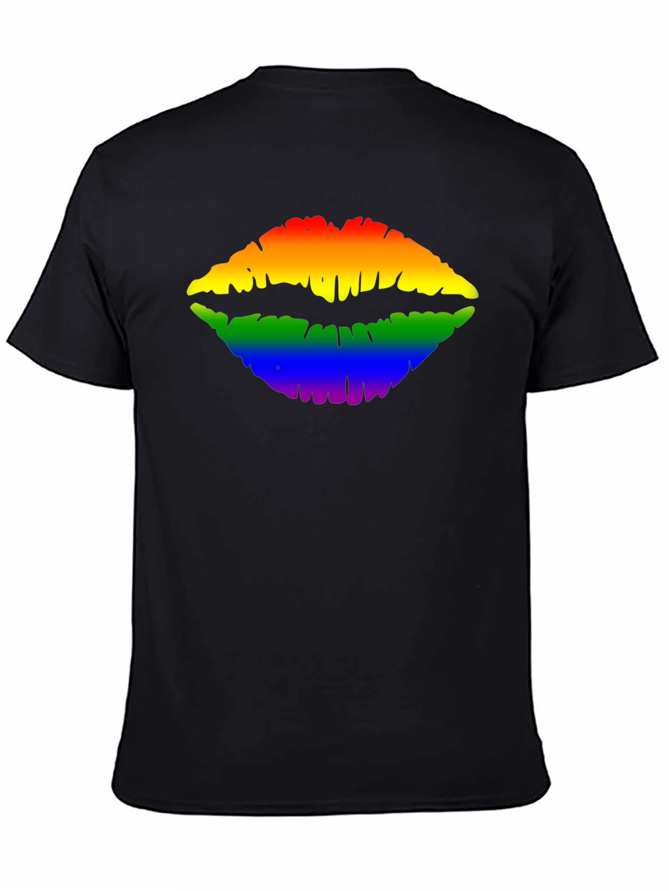 Rainbow Lips T-Shirt - Prideful Style