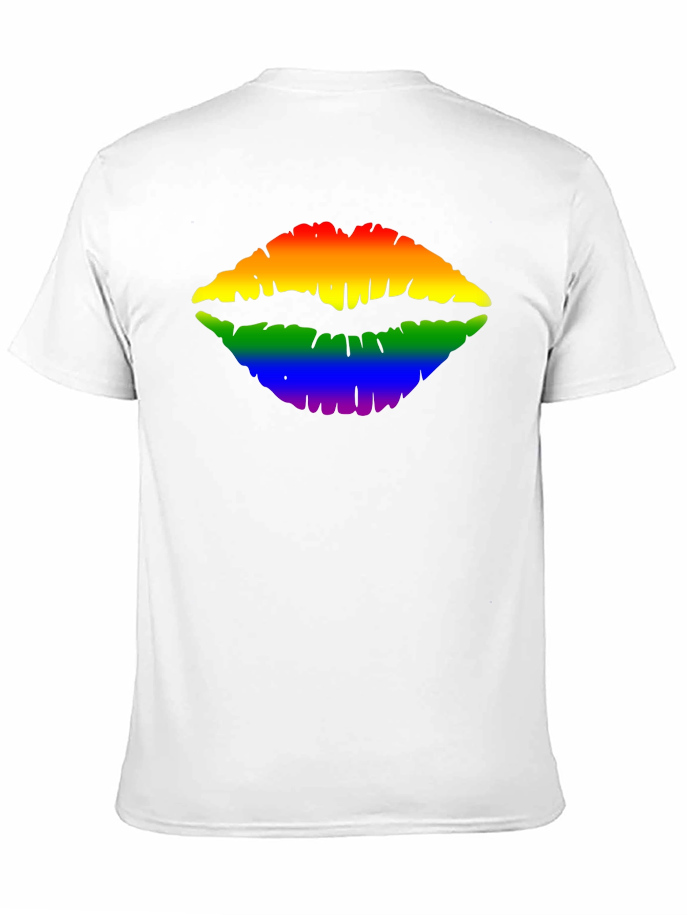 Rainbow Lips T-Shirt - Prideful Style