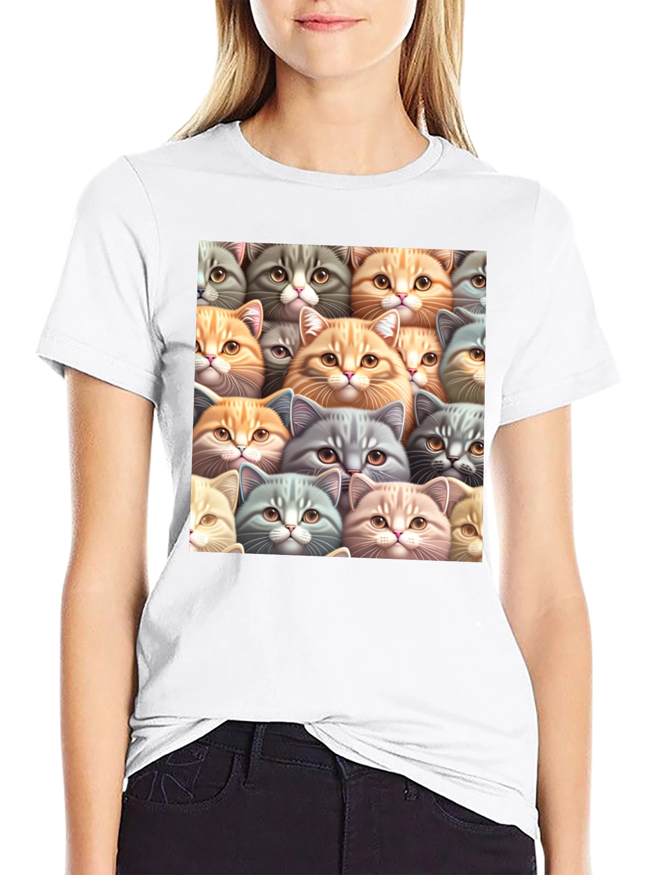 Cats Everywhere T-Shirt