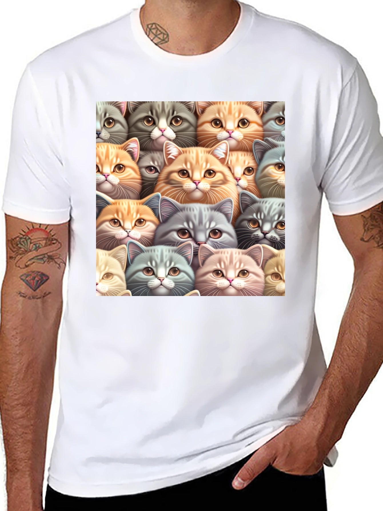 Cats Everywhere T-Shirt