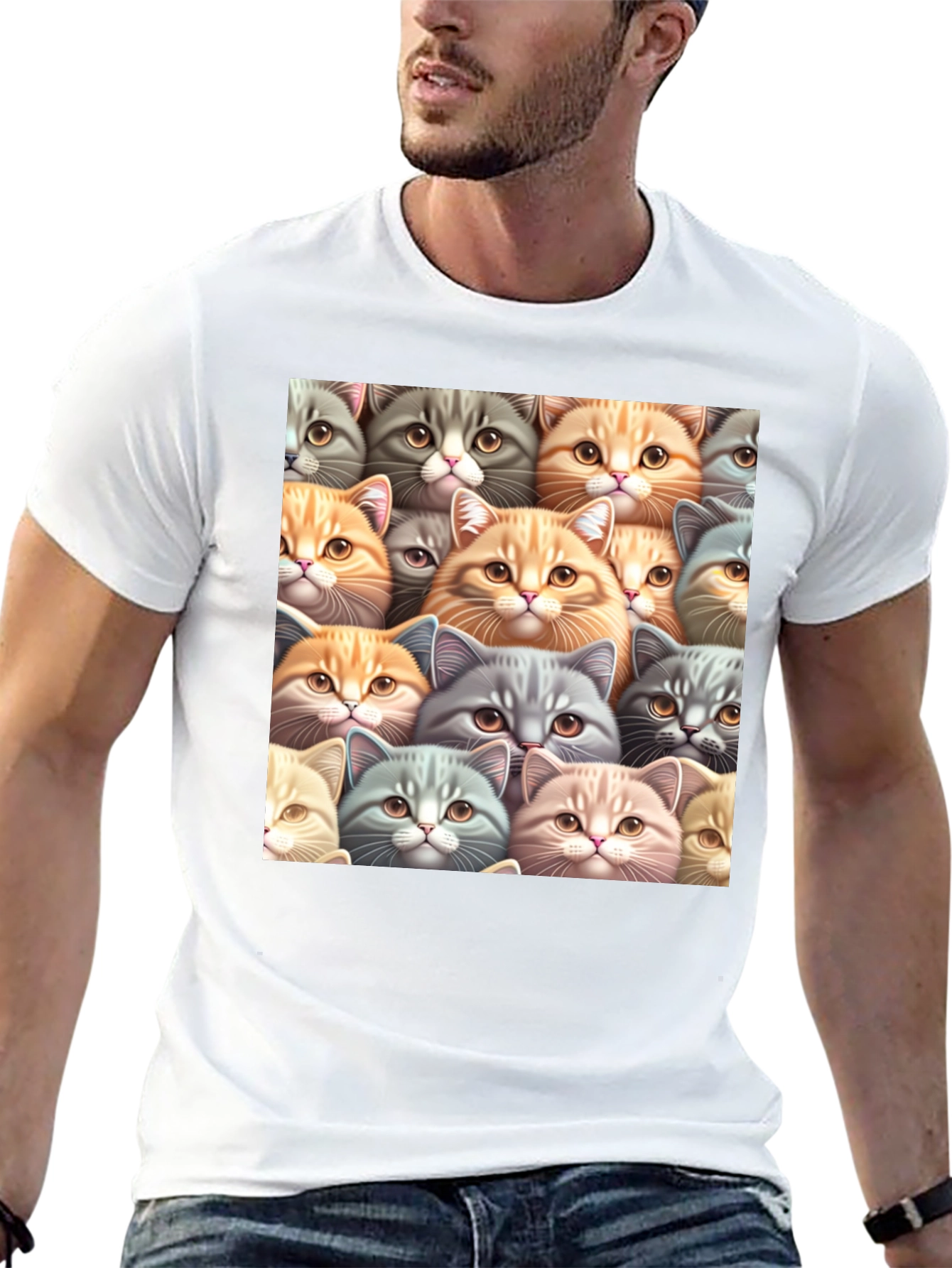 Cats Everywhere T-Shirt