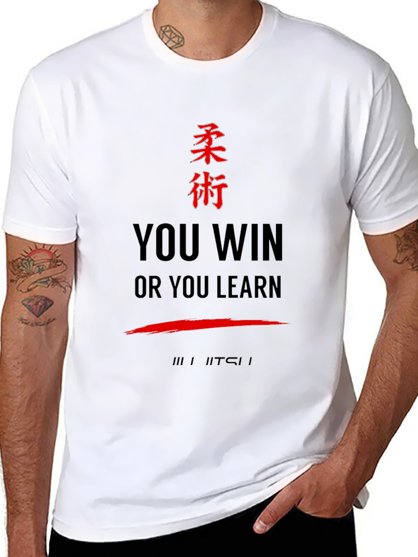 BJJ You Win or Learn Jiu Jitsu T-Shirt
