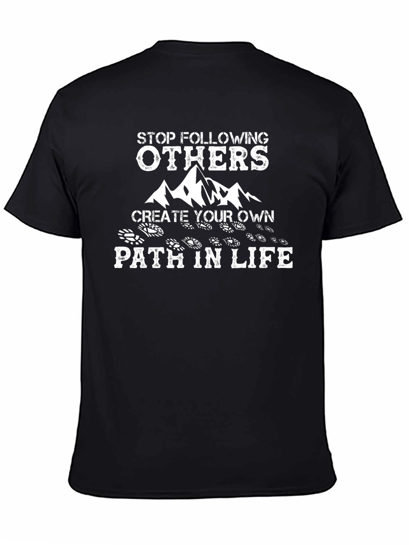 Motivational Create Your Own Path Graphic T-Shirt