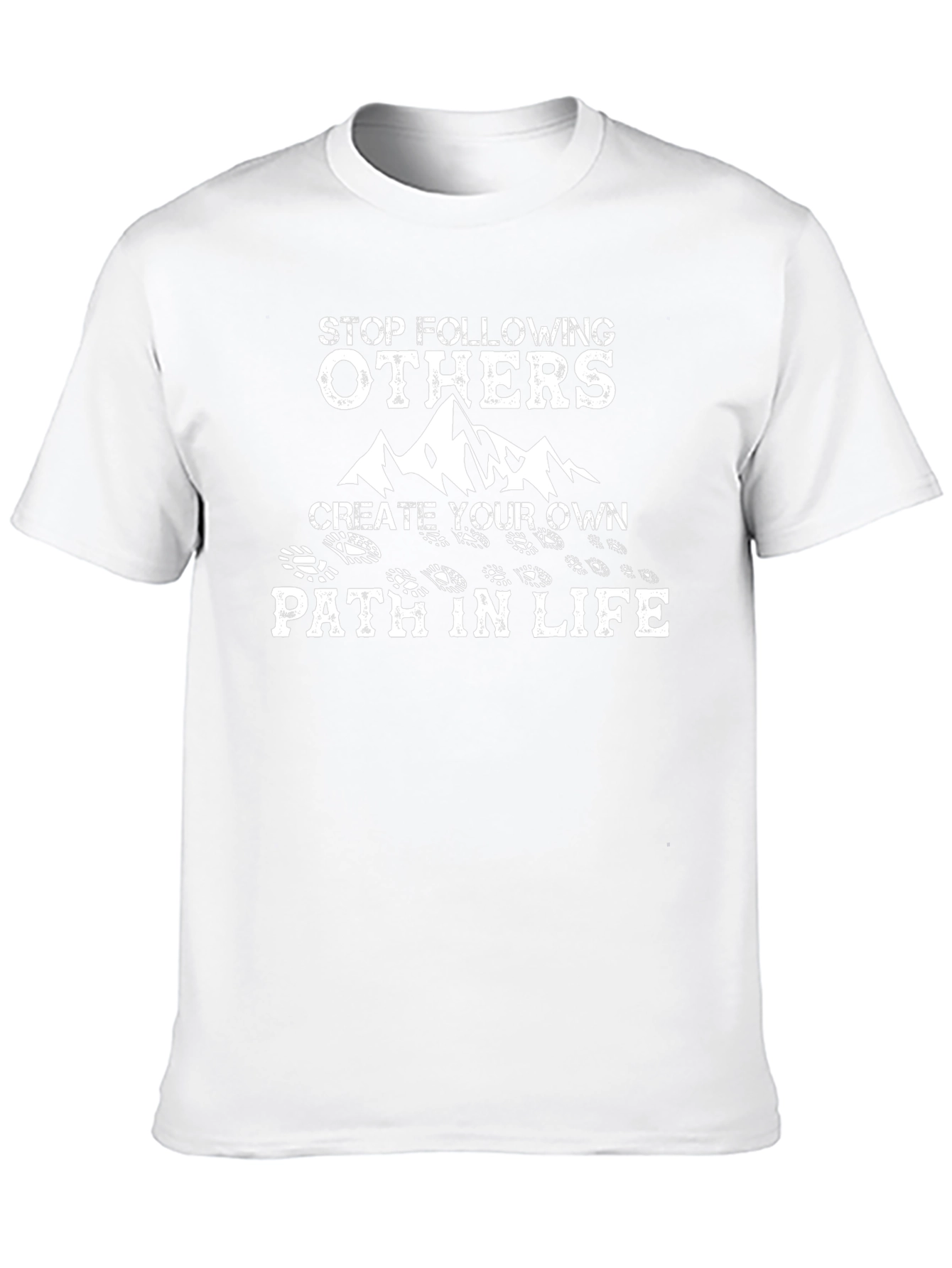 Motivational Create Your Own Path Graphic T-Shirt