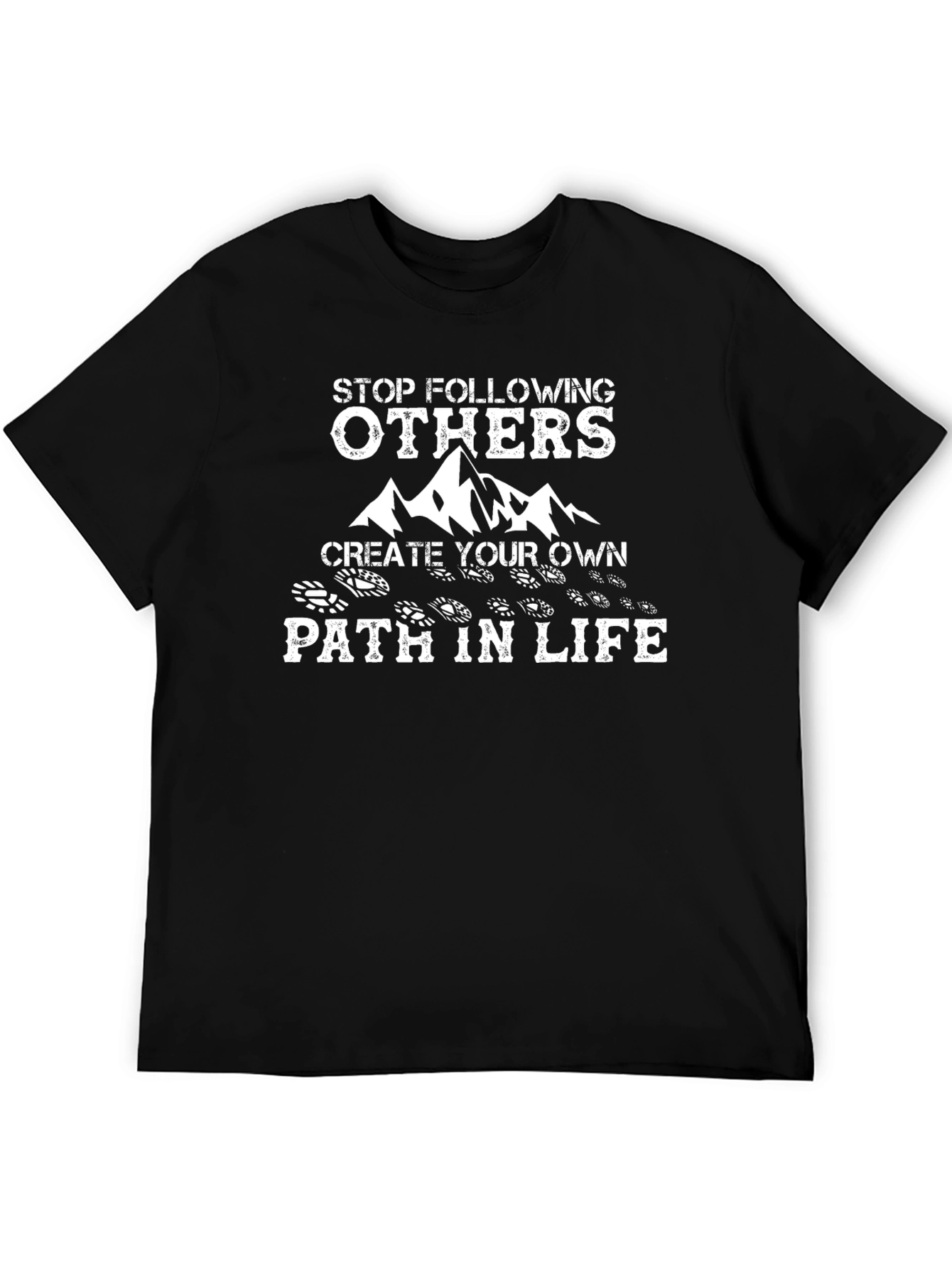 Motivational Create Your Own Path Graphic T-Shirt