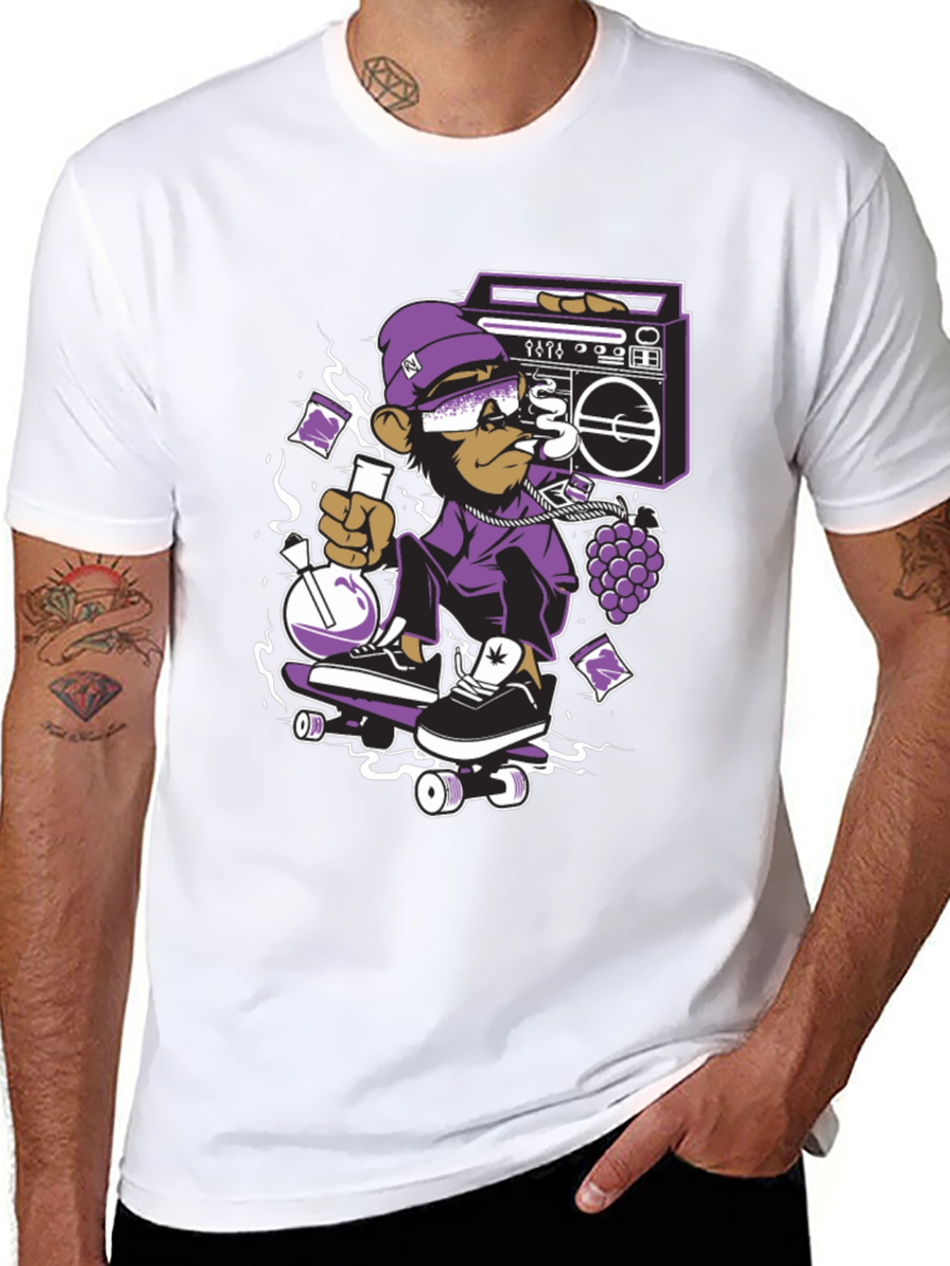 Cool Monkey Graphic Tee