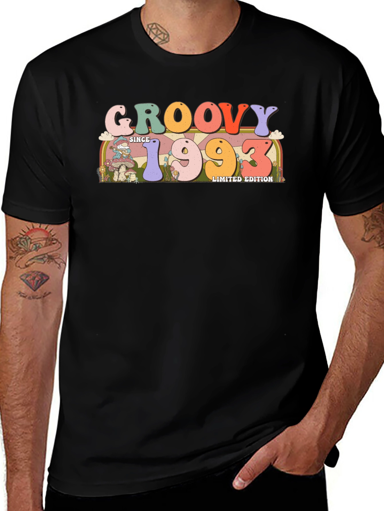 Groovy Since 1993 Limited Edition Black T-Shirt
