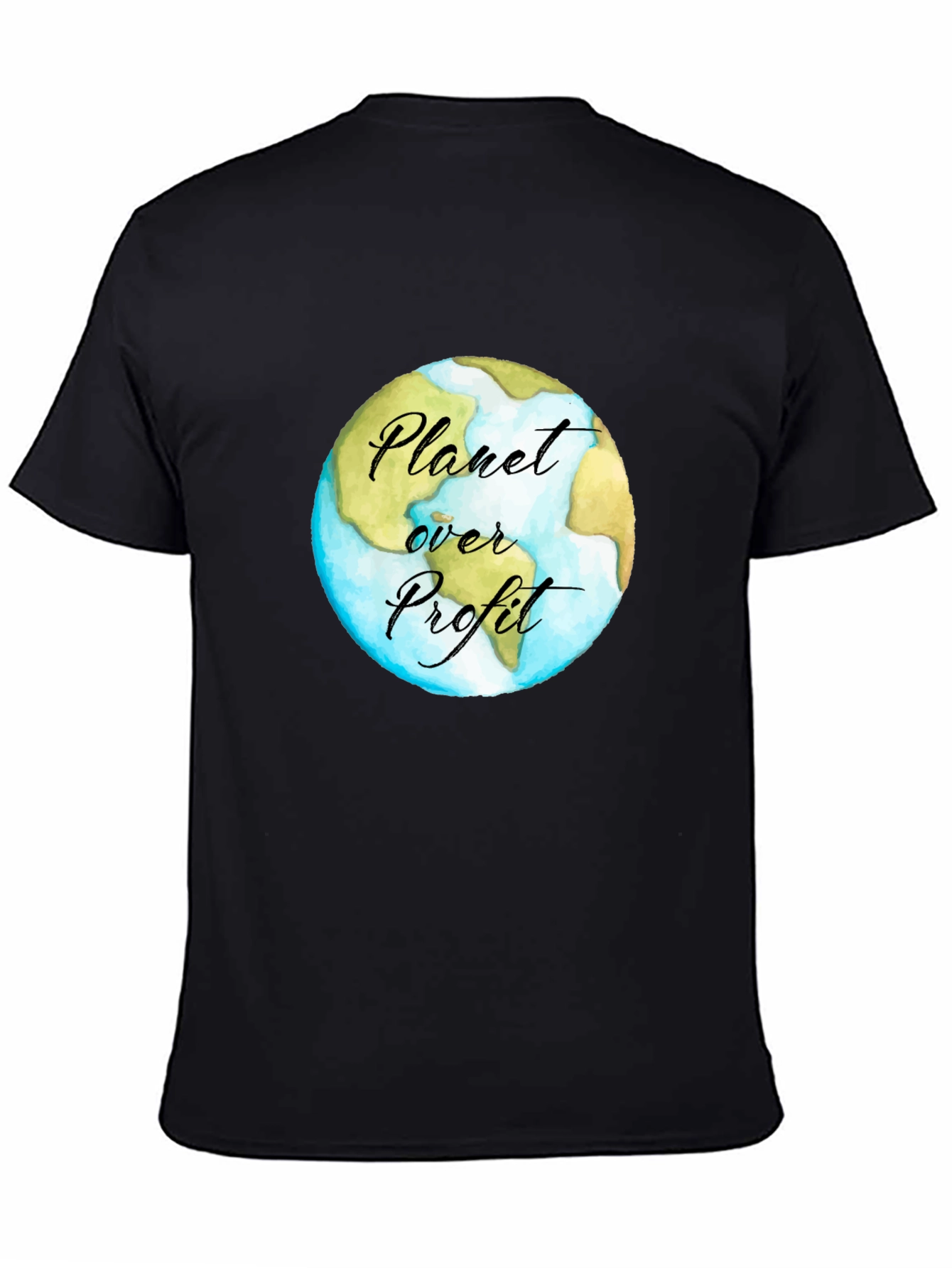 Planet Over Profit Earth Graphic T-Shirt