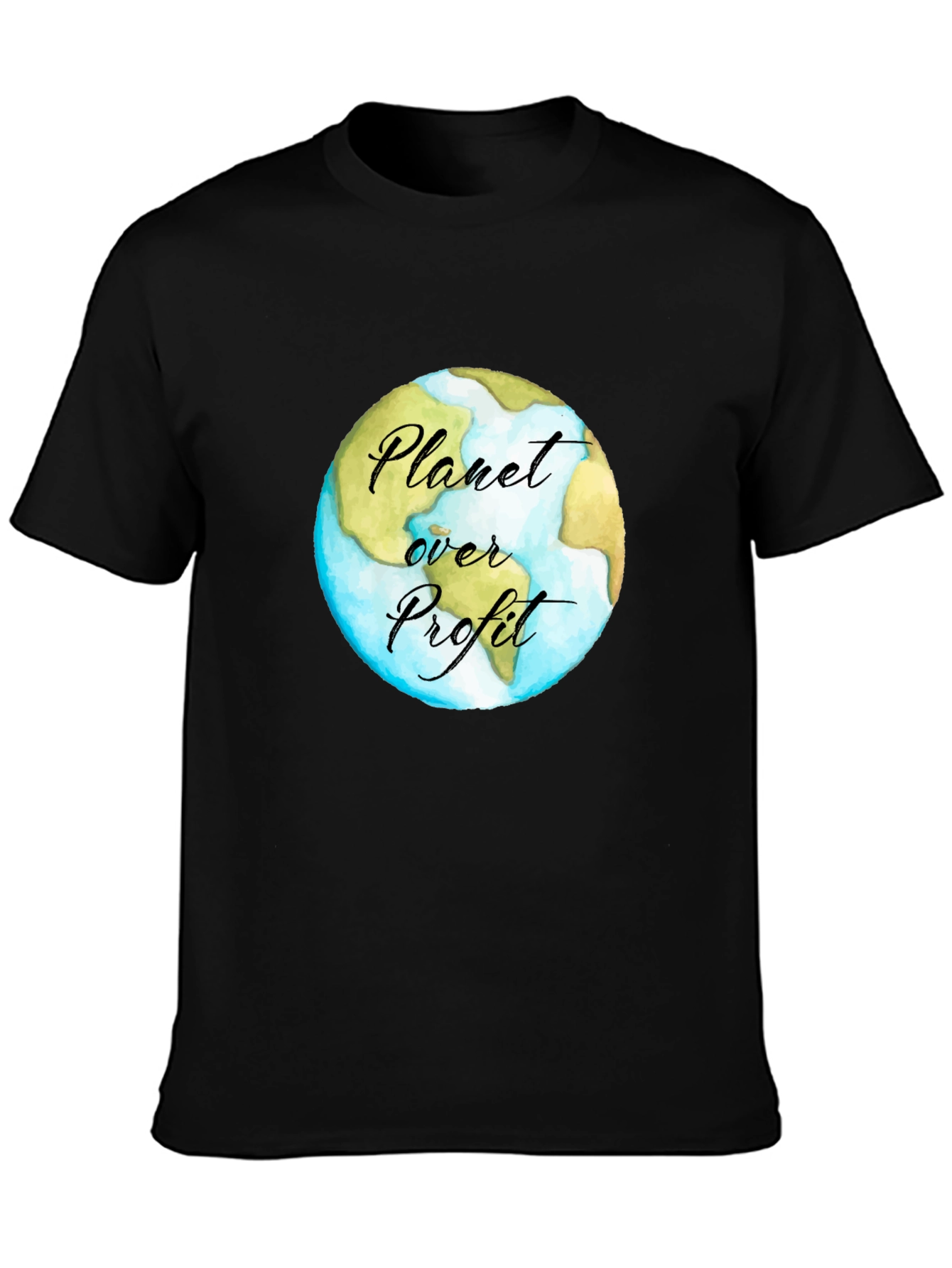 Planet Over Profit Earth Graphic T-Shirt