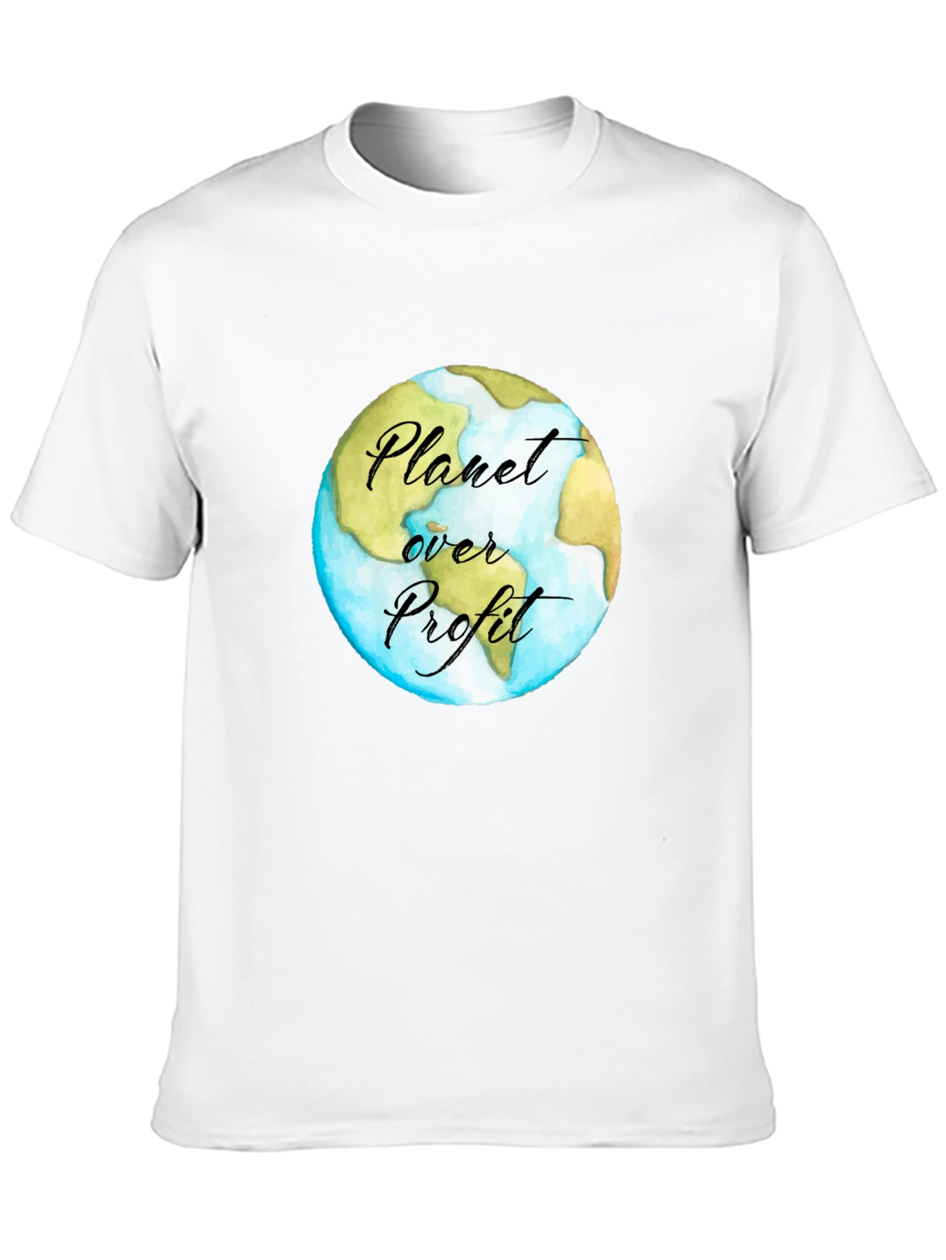 Planet Over Profit Earth Graphic T-Shirt