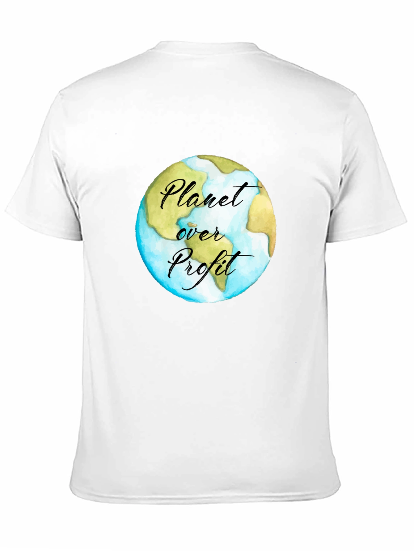 Planet Over Profit Earth Graphic T-Shirt